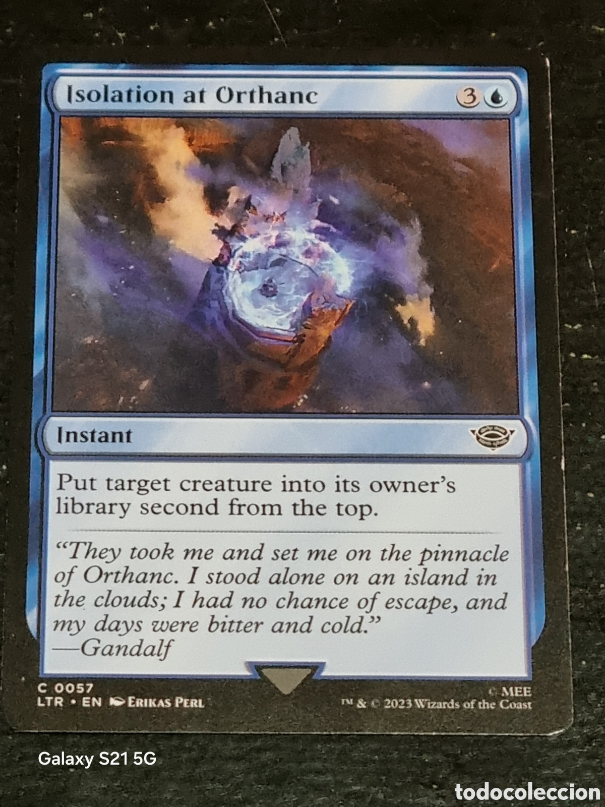 Trading cards: MAGIC THE GATHERING - EL SE&Ntilde;OR DE LOS ANILLOS 57 - Foto 1