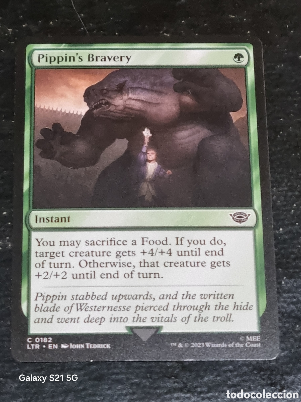 Trading cards: MAGIC THE GATHERING - EL SE&Ntilde;OR DE LOS ANILLOS 182 - Foto 1