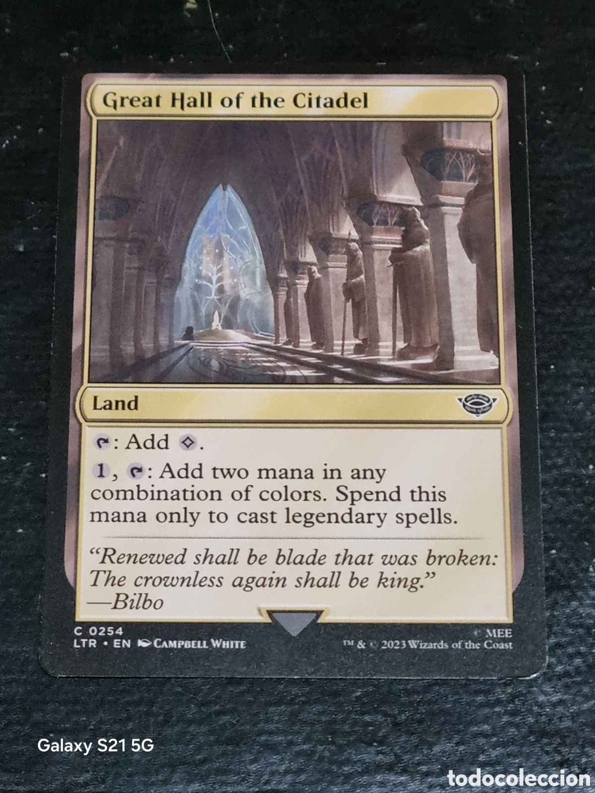 Trading cards: MAGIC THE GATHERING - EL SE&Ntilde;OR DE LOS ANILLOS 254 - Foto 1