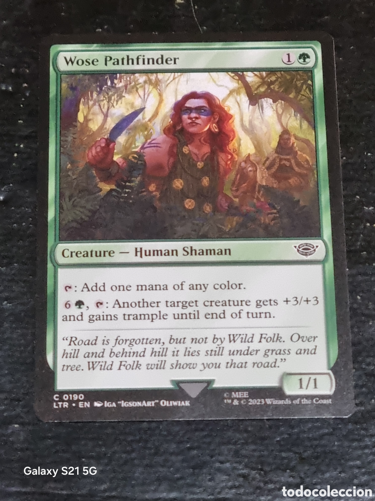Trading cards: MAGIC THE GATHERING - EL SE&Ntilde;OR DE LOS ANILLOS 190 - Foto 1