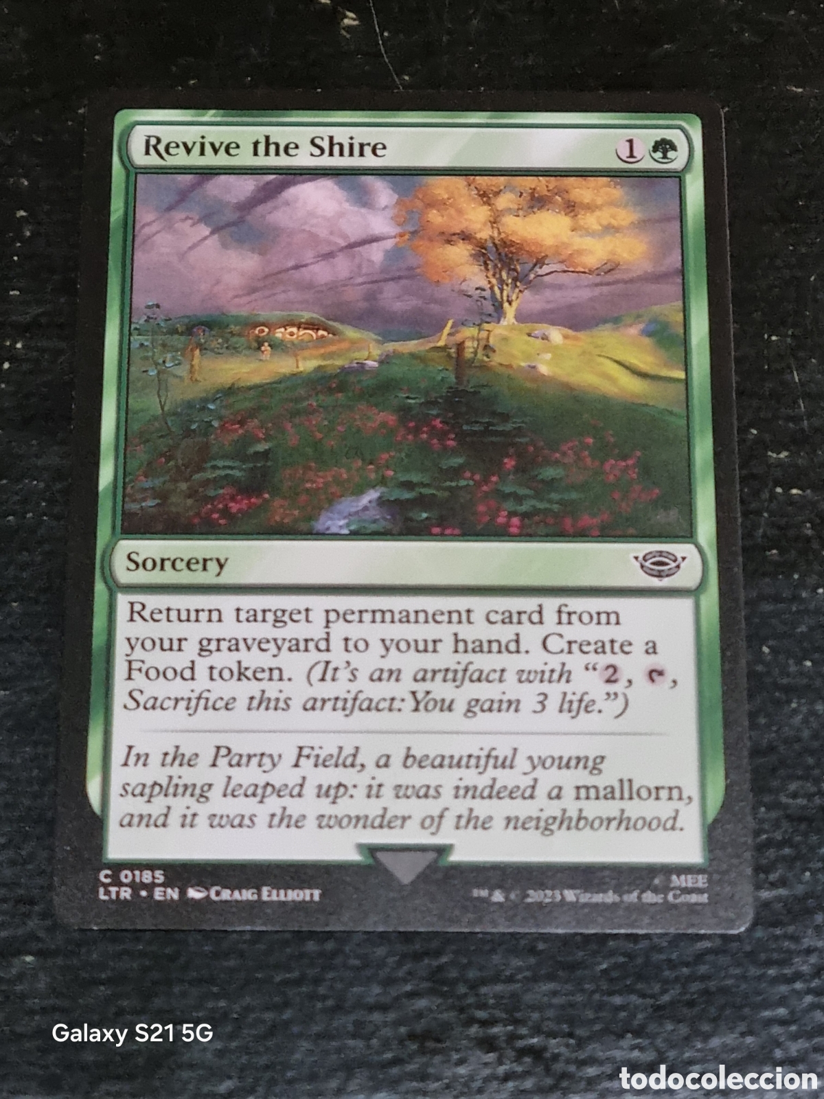 Trading cards: MAGIC THE GATHERING - EL SE&Ntilde;OR DE LOS ANILLOS 185 - Foto 1