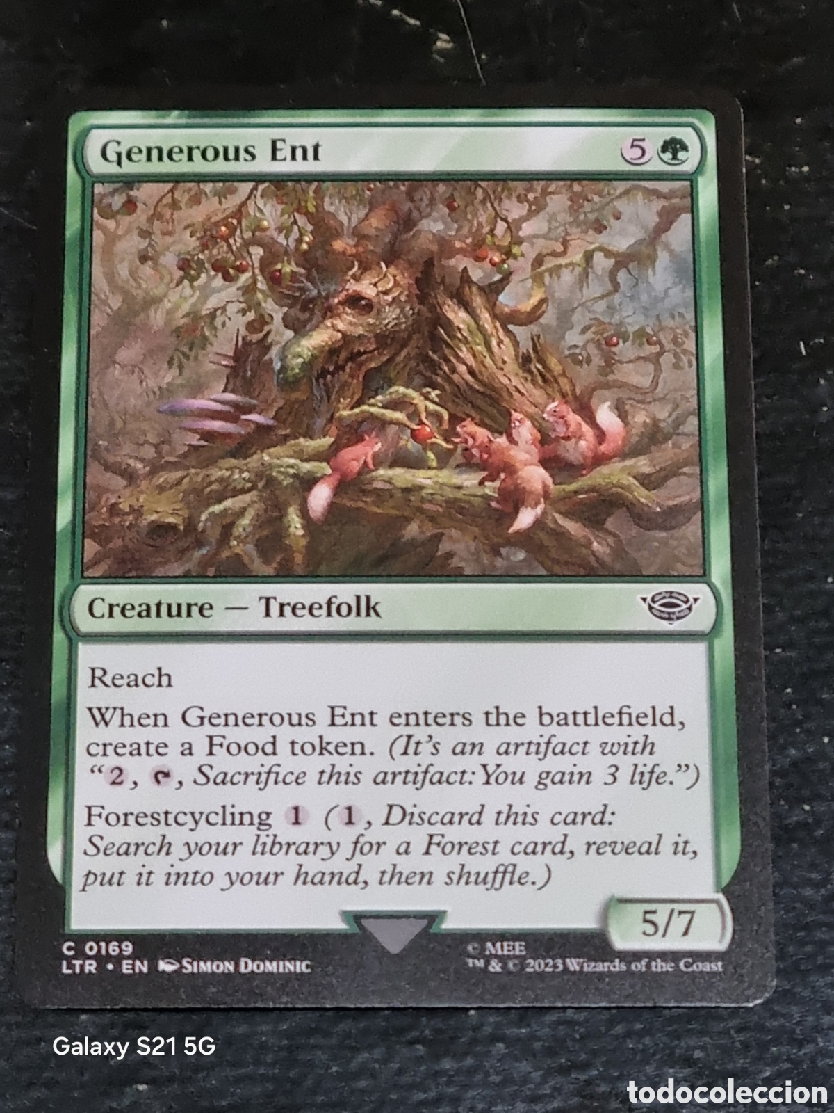 Trading cards: MAGIC THE GATHERING - EL SE&Ntilde;OR DE LOS ANILLOS 169 - Foto 1