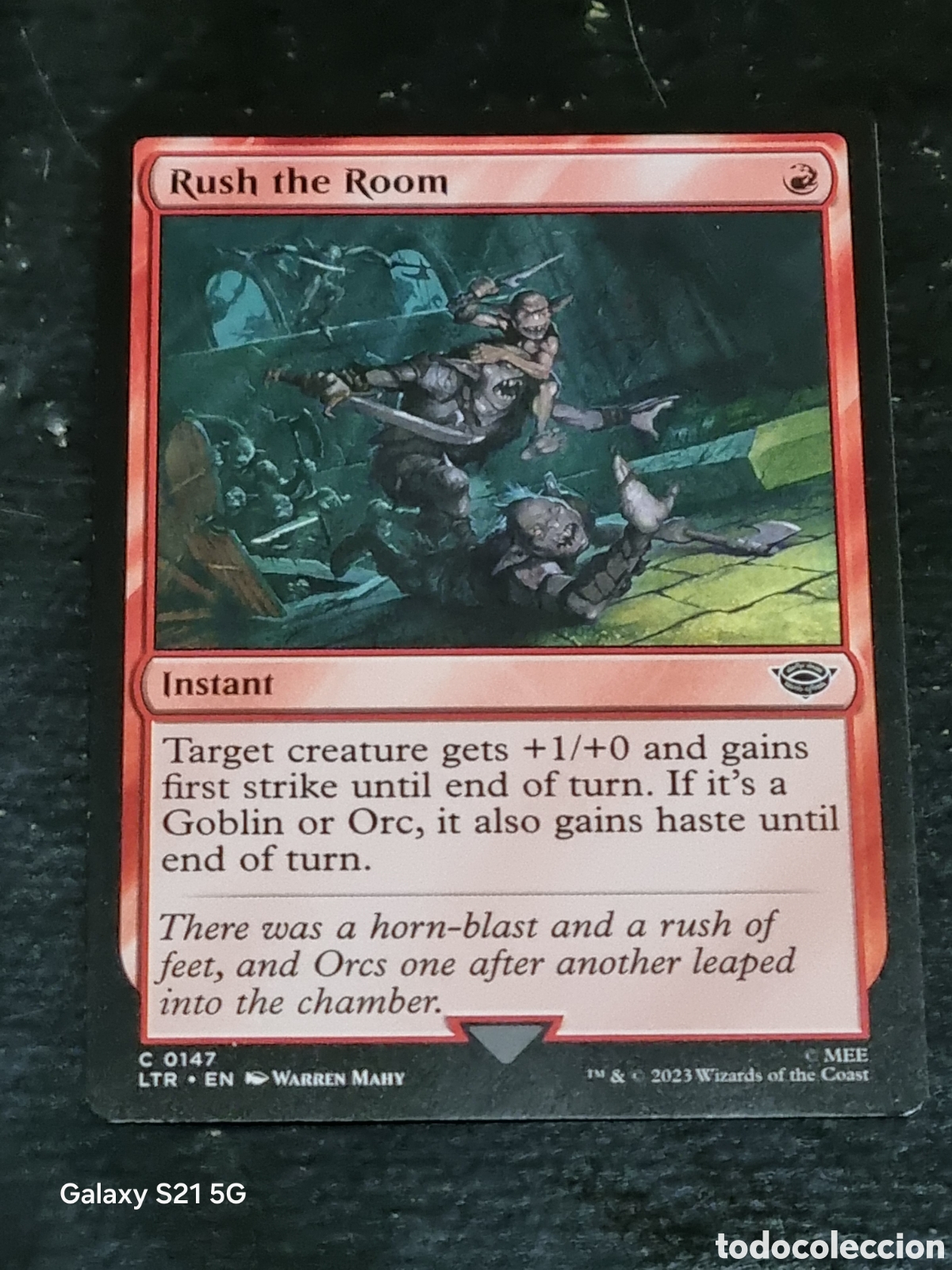 Trading cards: MAGIC THE GATHERING - EL SE&Ntilde;OR DE LOS ANILLOS 147 - Foto 1