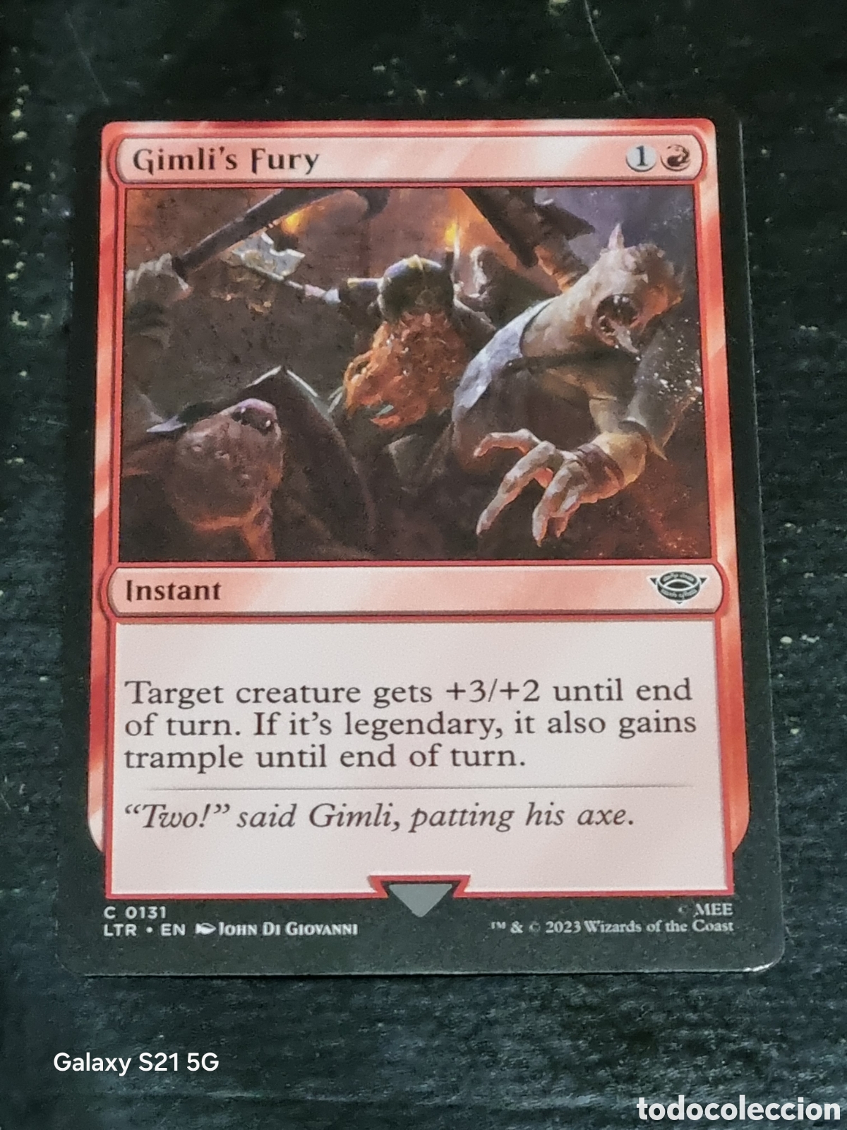 Trading cards: MAGIC THE GATHERING - EL SE&Ntilde;OR DE LOS ANILLOS 131 - Foto 1