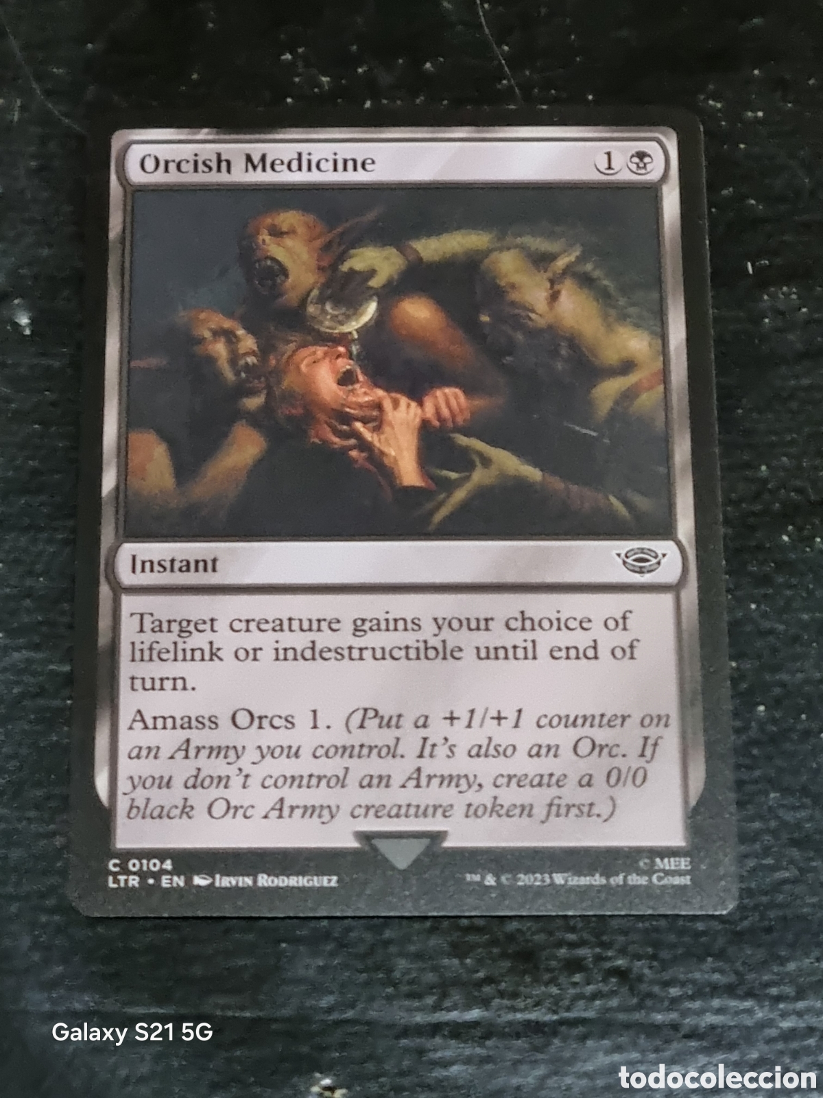 Trading cards: MAGIC THE GATHERING - EL SE&Ntilde;OR DE LOS ANILLOS 104 - Foto 1