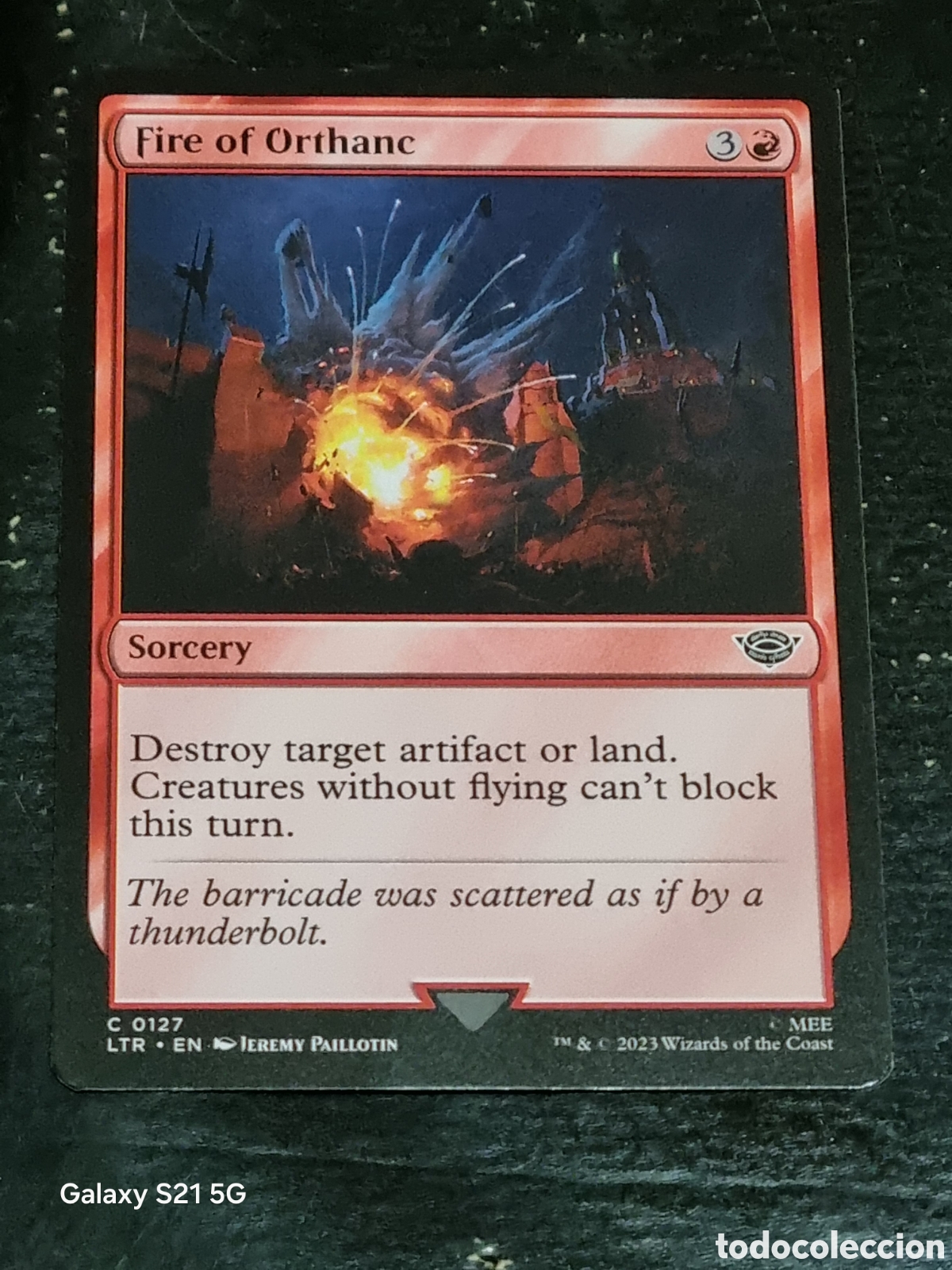 Trading cards: MAGIC THE GATHERING - EL SE&Ntilde;OR DE LOS ANILLOS 127 - Foto 1