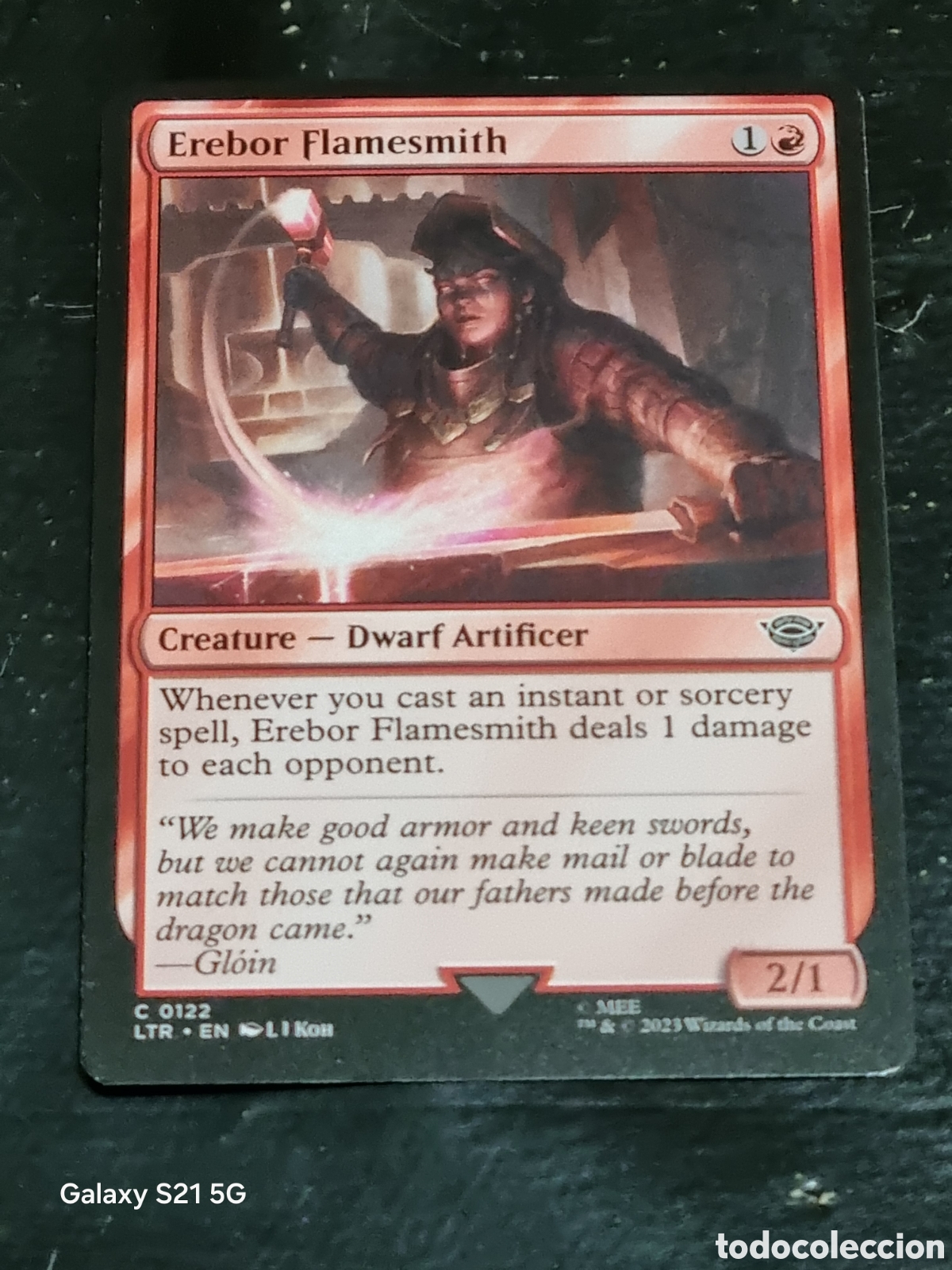 Trading cards: MAGIC THE GATHERING - EL SE&Ntilde;OR DE LOS ANILLOS 122 - Foto 1