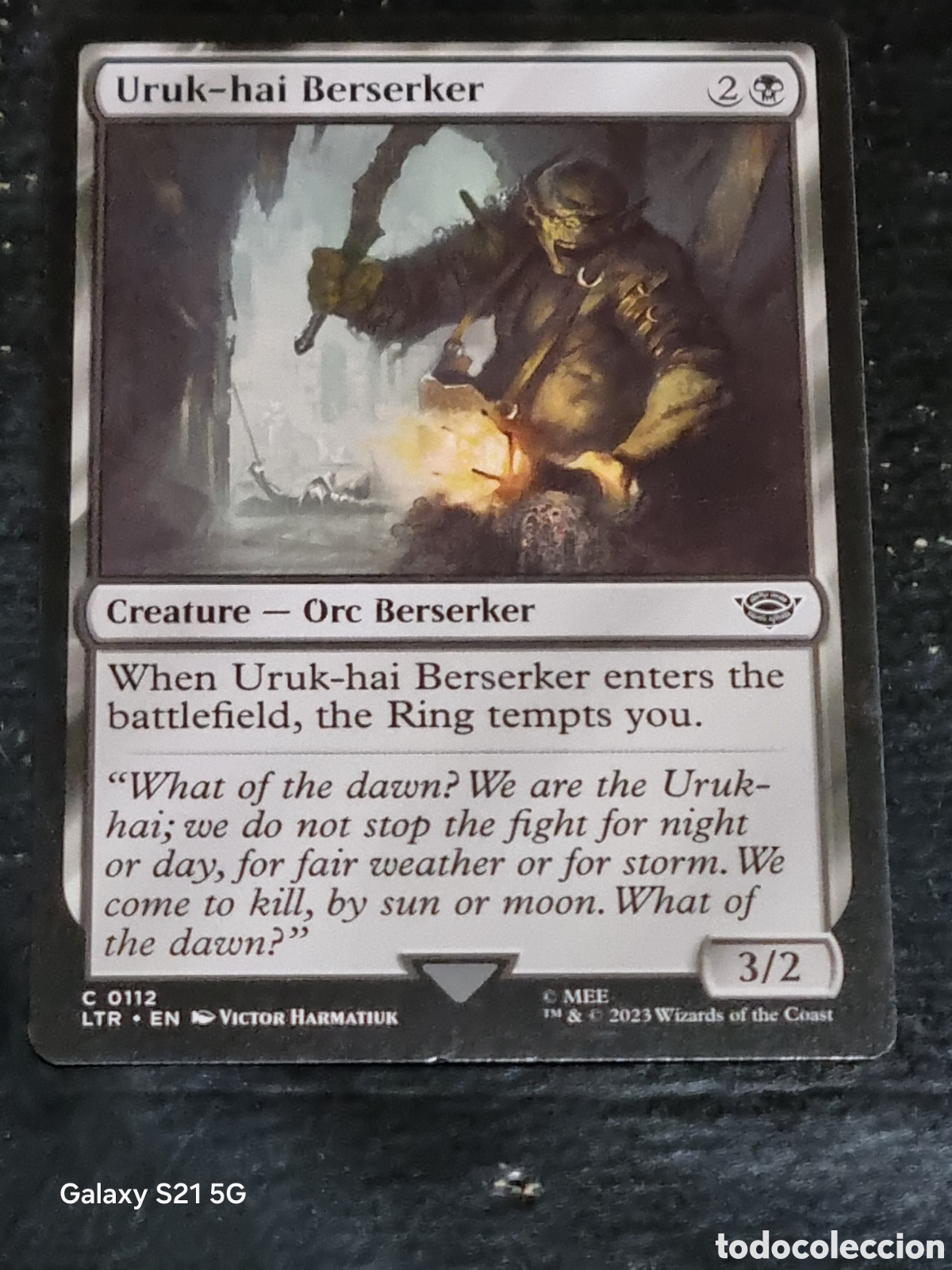 Trading cards: MAGIC THE GATHERING - EL SE&Ntilde;OR DE LOS ANILLOS 112 - Foto 1
