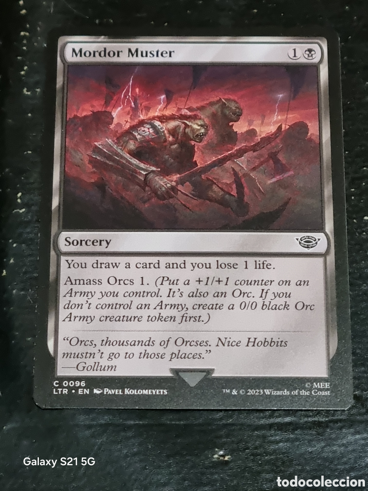 Trading cards: MAGIC THE GATHERING - EL SE&Ntilde;OR DE LOS ANILLOS 96 - Foto 1