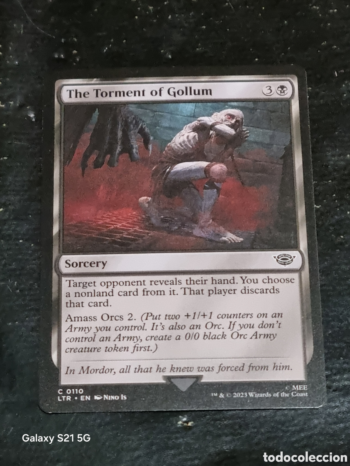 Trading Cards: MAGIC THE GATHERING - EL SE&Ntilde;OR DE LOS ANILLOS 110