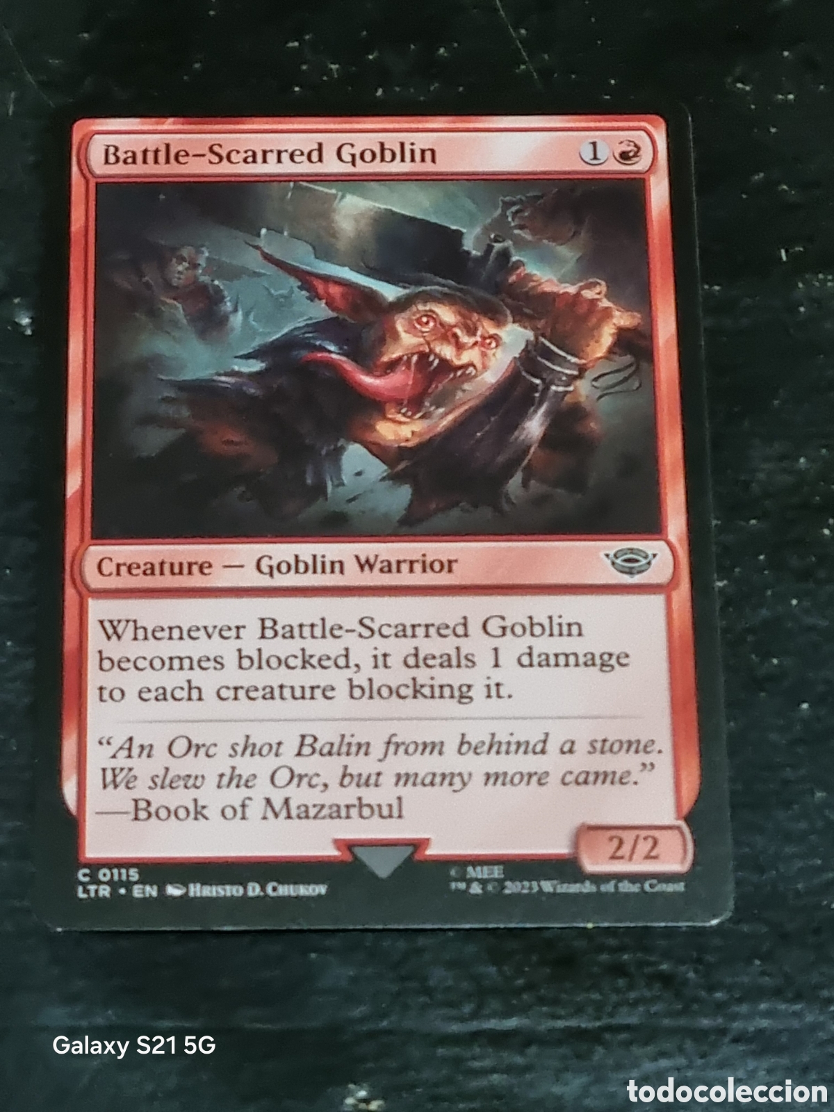 Trading cards: MAGIC THE GATHERING - EL SE&Ntilde;OR DE LOS ANILLOS 115 - Foto 1