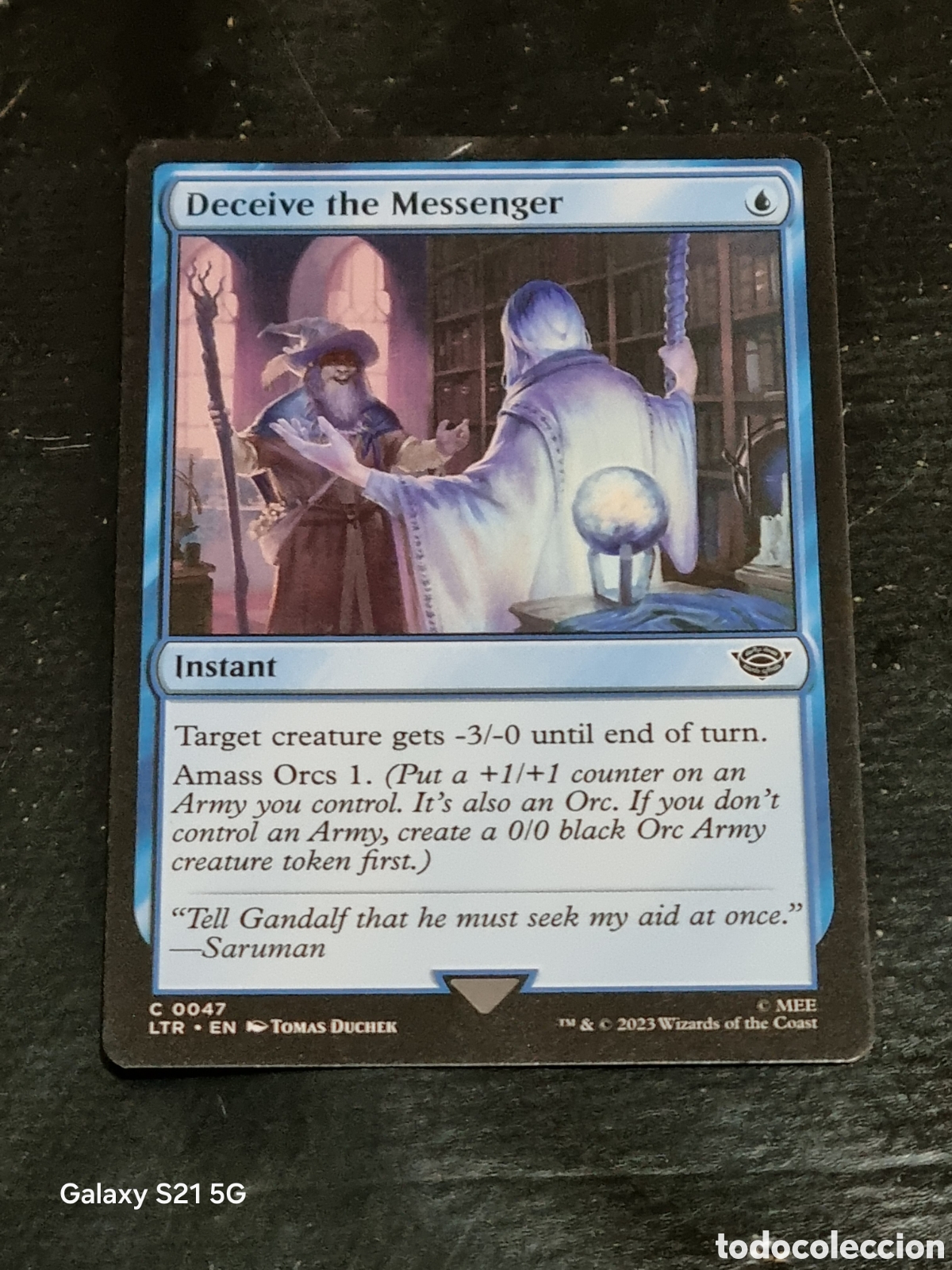 Trading cards: MAGIC THE GATHERING - EL SE&Ntilde;OR DE LOS ANILLOS 47 - Foto 1