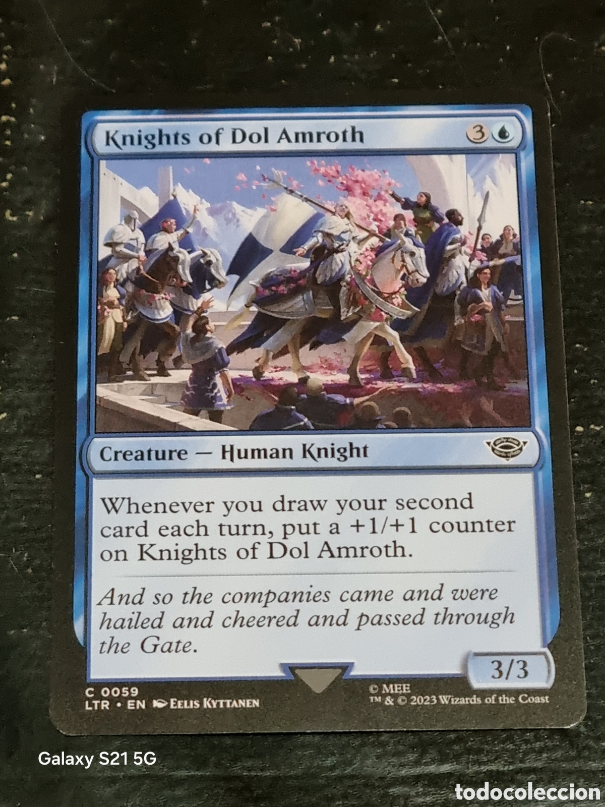Trading cards: MAGIC THE GATHERING - EL SE&Ntilde;OR DE LOS ANILLOS 59 - Foto 1