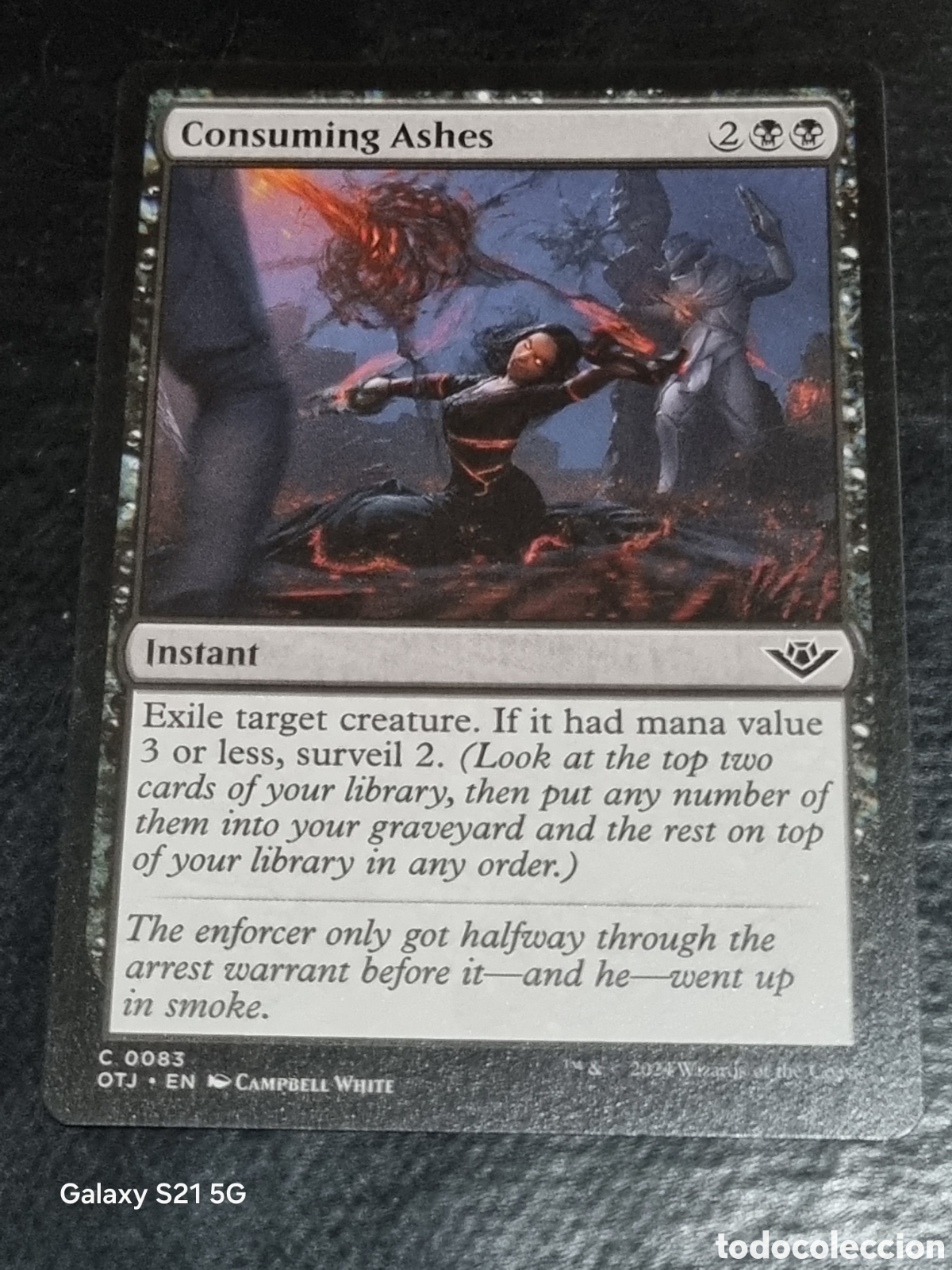 Trading cards: MAGIC THE GATHERING - FORAJIDOS DE CRUCE DE TRUENOS - 83 - Foto 1