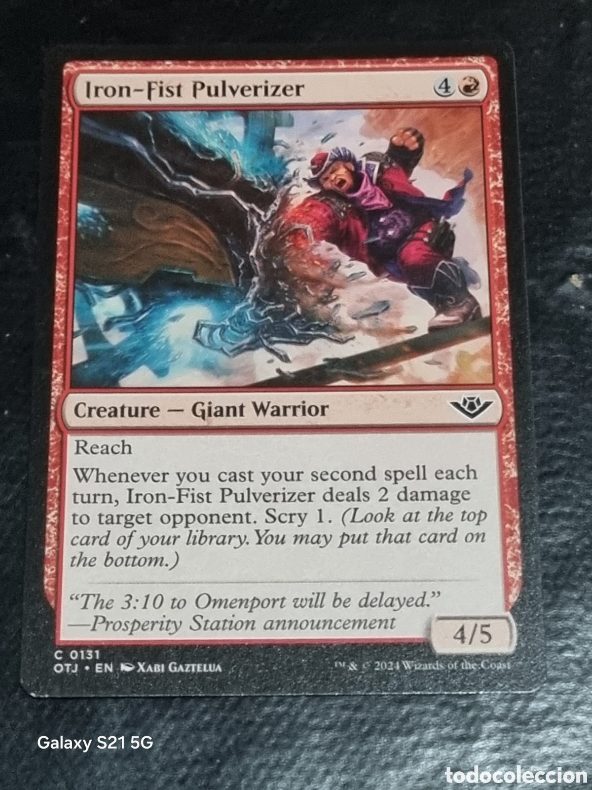 Trading cards: MAGIC THE GATHERING - FORAJIDOS DE CRUCE DE TRUENOS - 131 - Foto 1