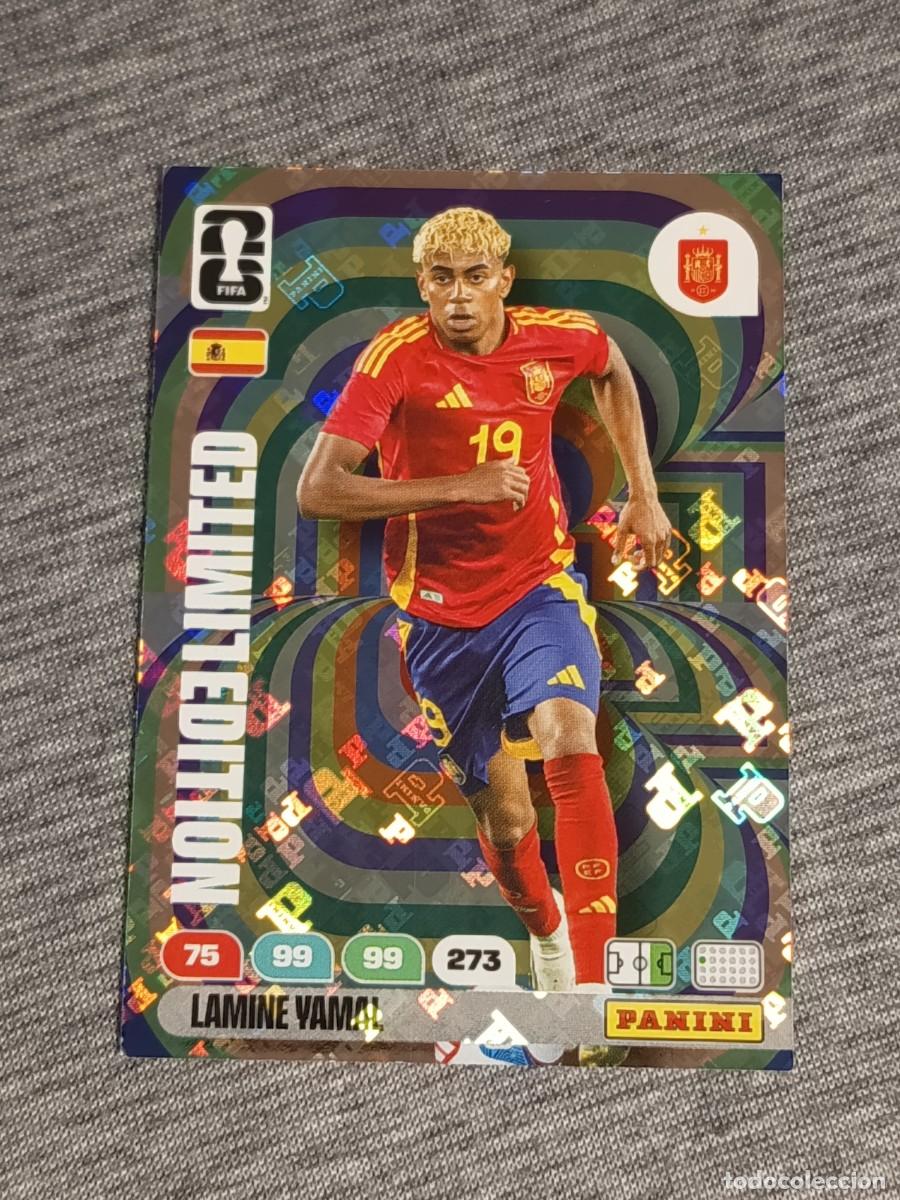 Trading Cards: ADRENALYN XL FIFA WORLD CUP 2026 LIMITED EDITION EDICION LIMITADA LAMINE YAMAL nuevo