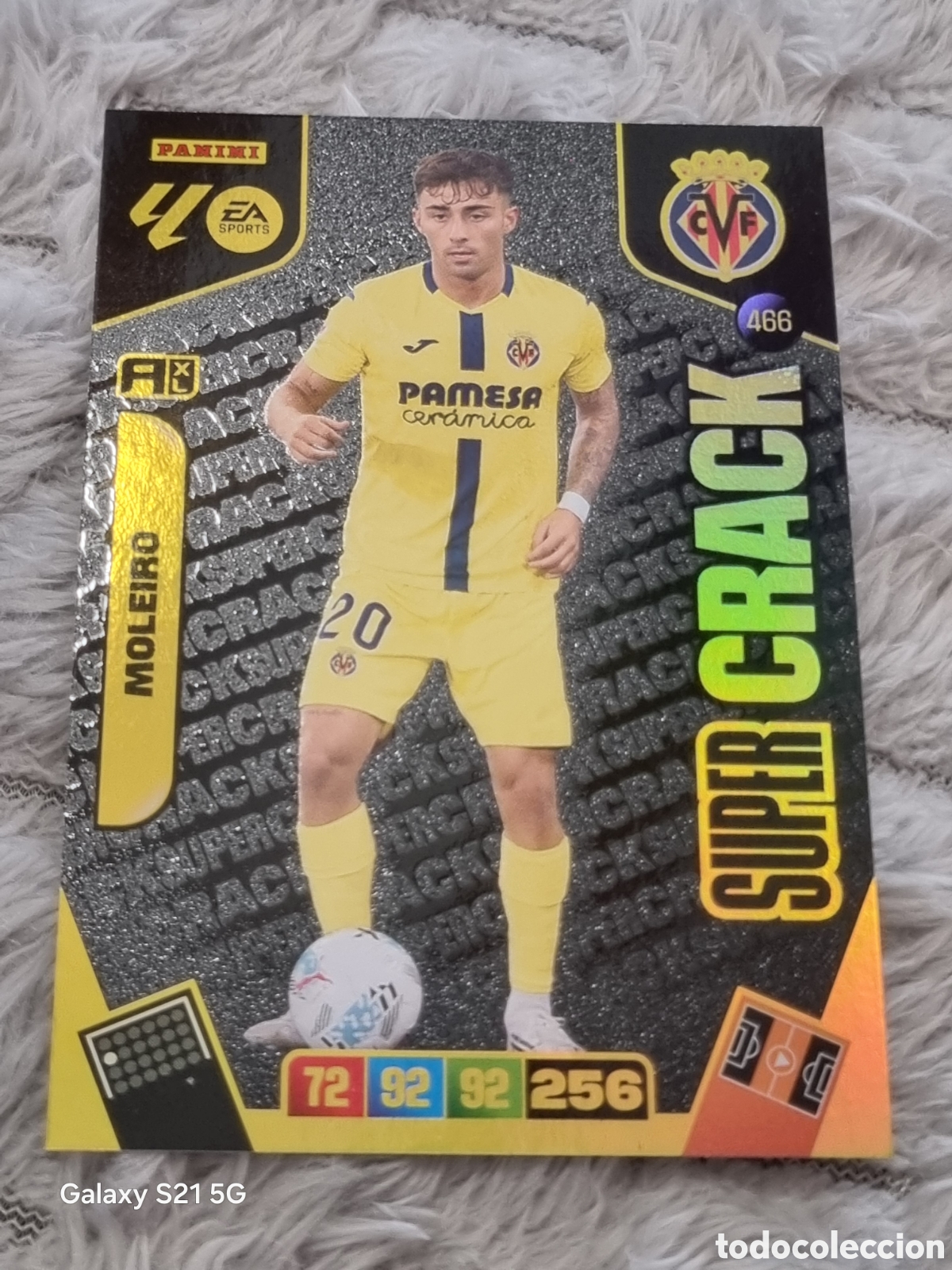 Trading Cards: 466 - MOLEIRO , VILLARREAL SUPER CRACK ADRENALYN 2025 2026