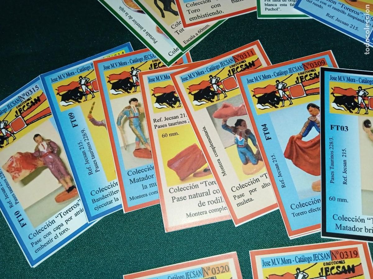 Trading Cards: Fichas - Cromos : Serie TOREROS JECSAN.