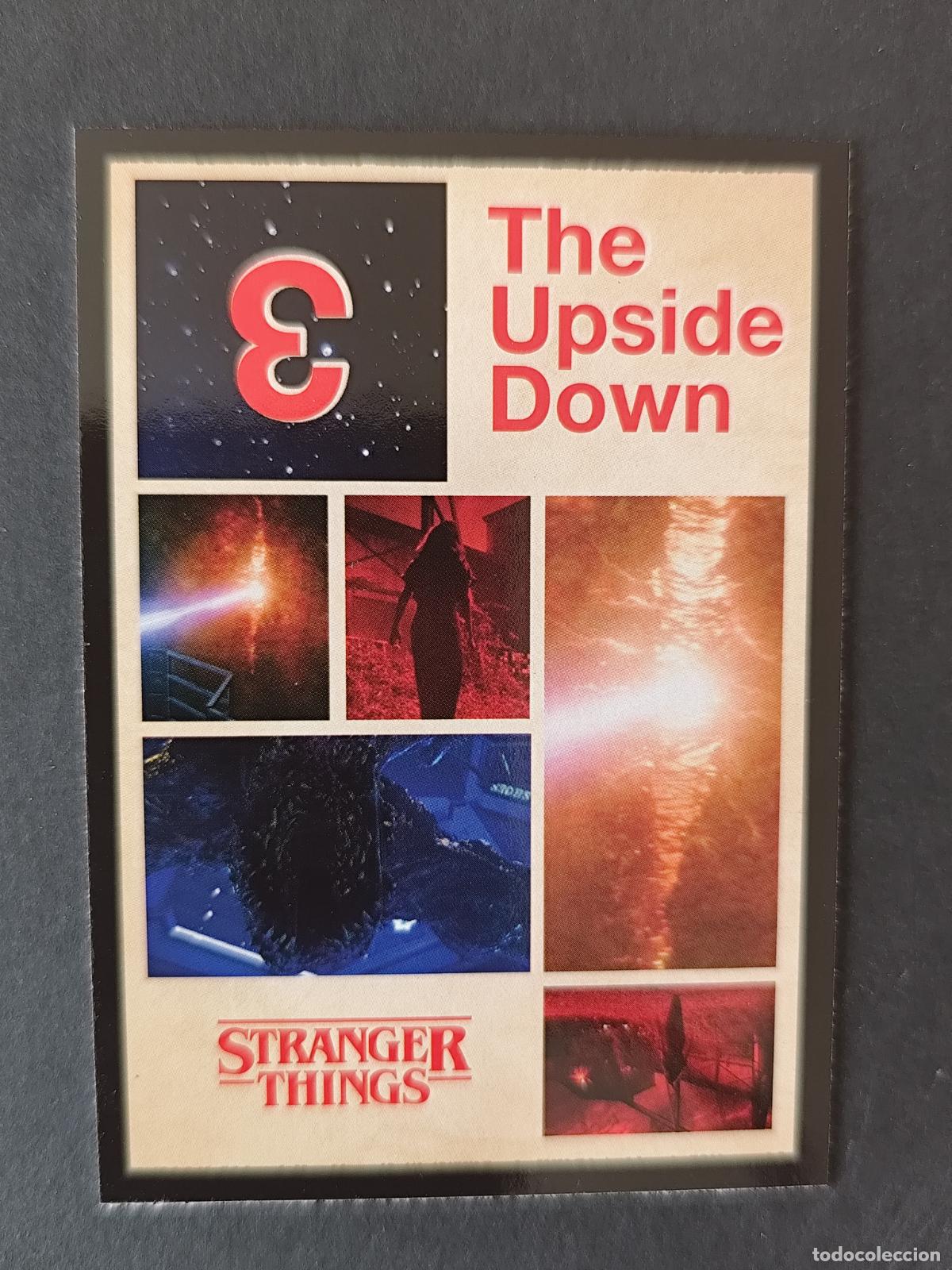Trading Cards: CARD 169 MUNDO DEL REV&Eacute;S UPSIDE DOWN STRANGER THINGS THIS IS OUR STORY 2026 PANINI