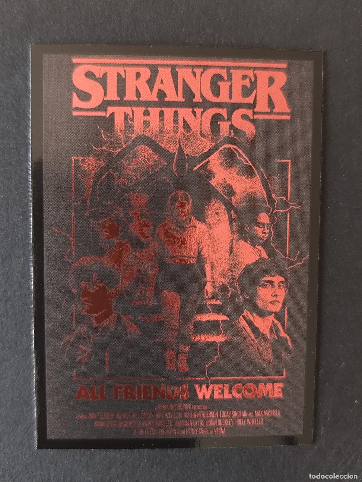 Trading Cards: CARD 138 AMIGOS PARA SIEMPRE STRANGER THINGS THIS IS OUR STORY 2026 PANINI