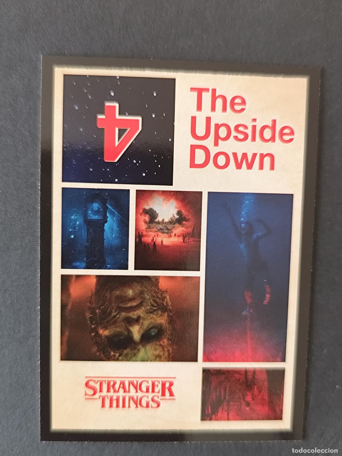 Trading Cards: CARD 170 MUNDO DEL REV&Eacute;S UPSIDE DOWN STRANGER THINGS THIS IS OUR STORY 2026 PANINI