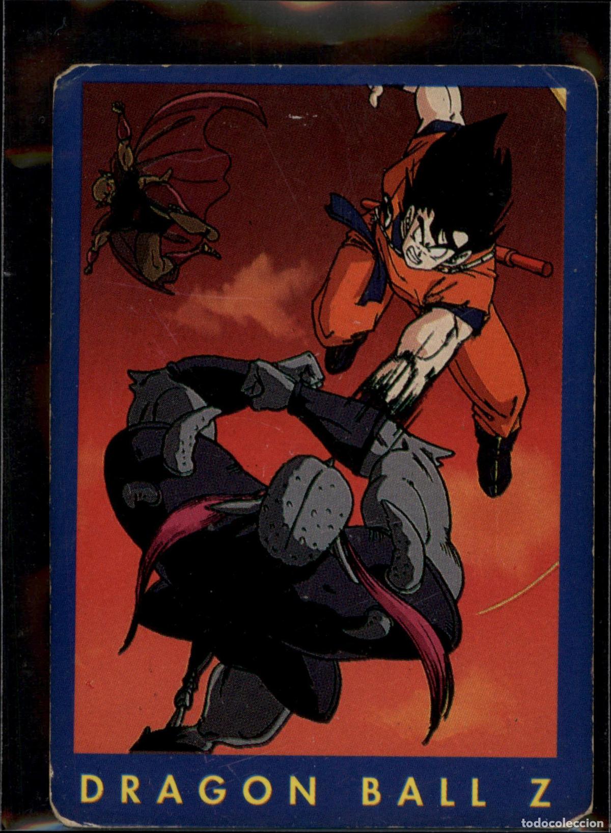 Trading Cards: Son Goku N&ordm; 76 Dragon Ball Z Combat Cards Serie Azul Panini 1995 Bird Studio