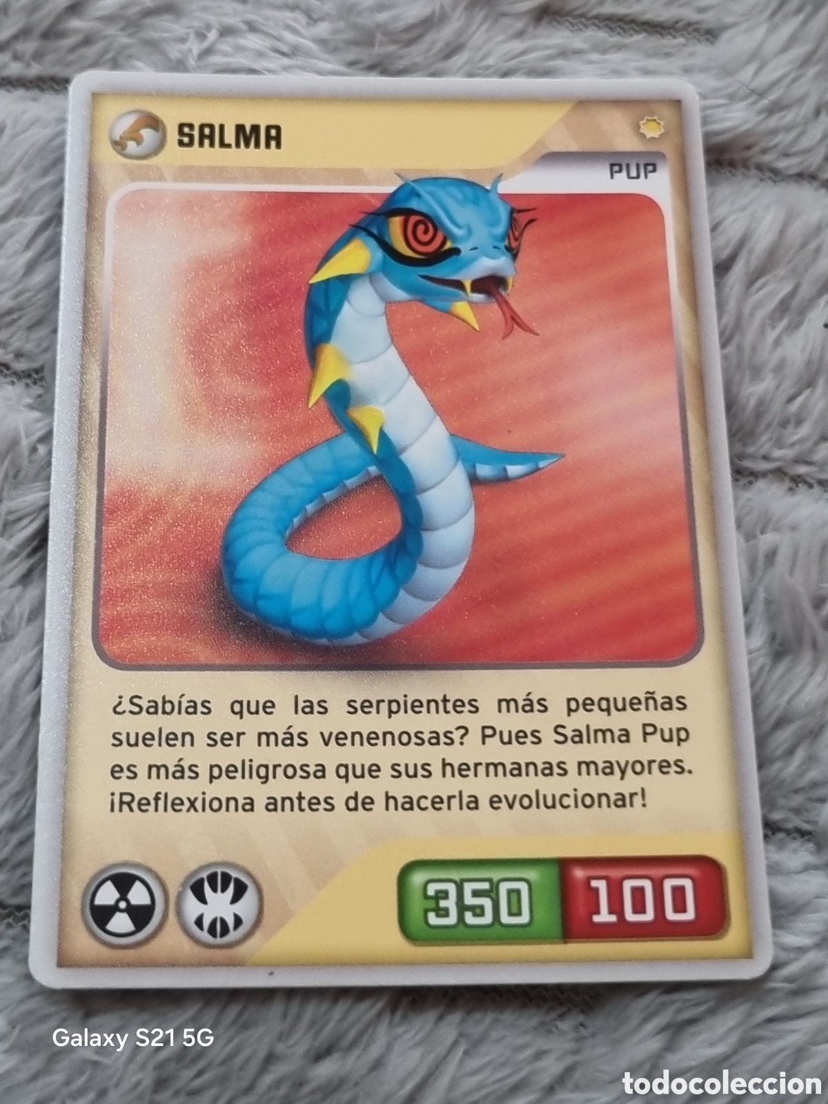 Trading Cards: 130 - SALMA , INVIZIMALS DESAFIOS OCULTOS PANINI 2013