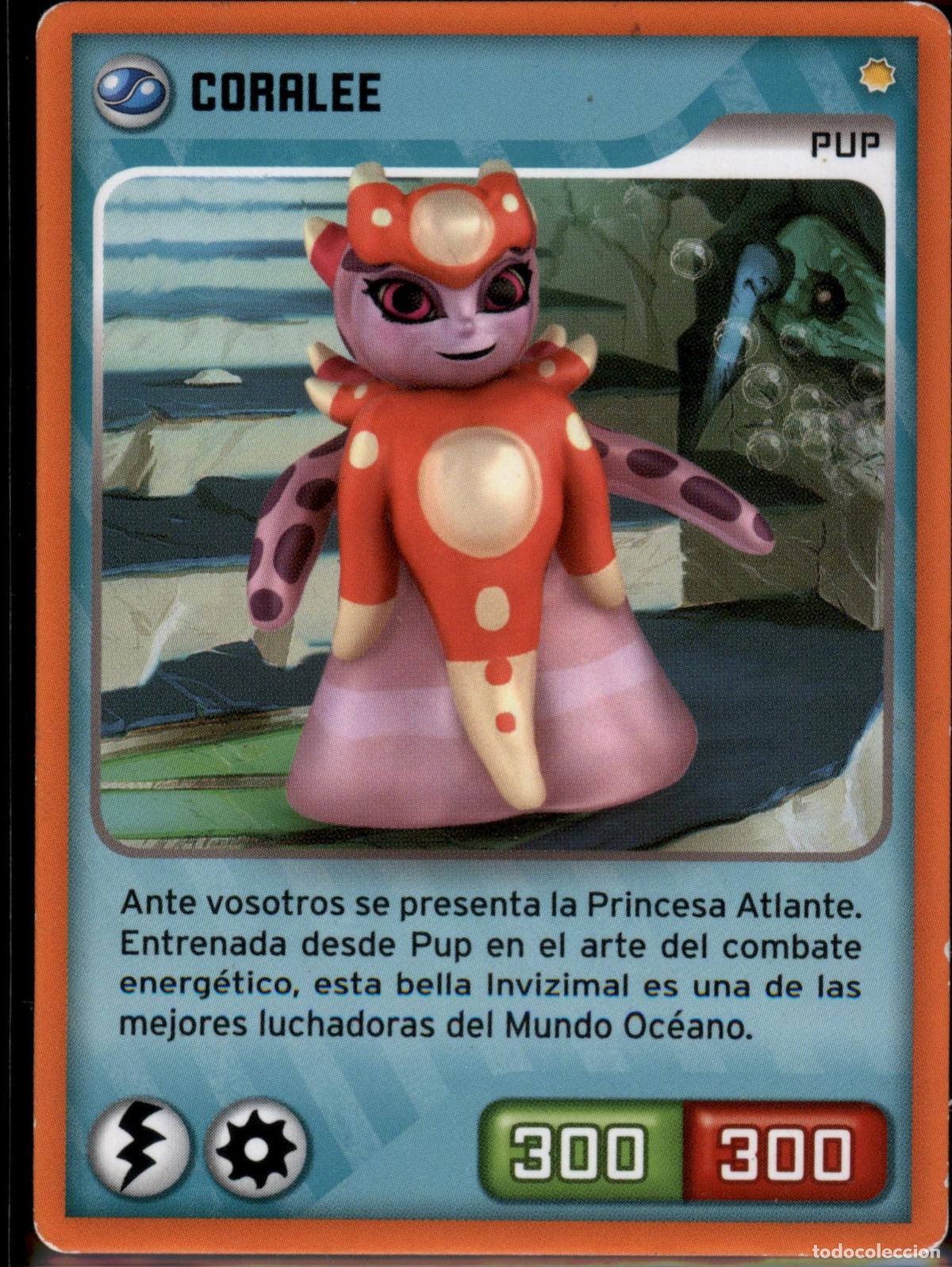 Trading Cards: Coralee Pup N&ordm; 139 Invizimals Nueva Alianza 2014 Panini