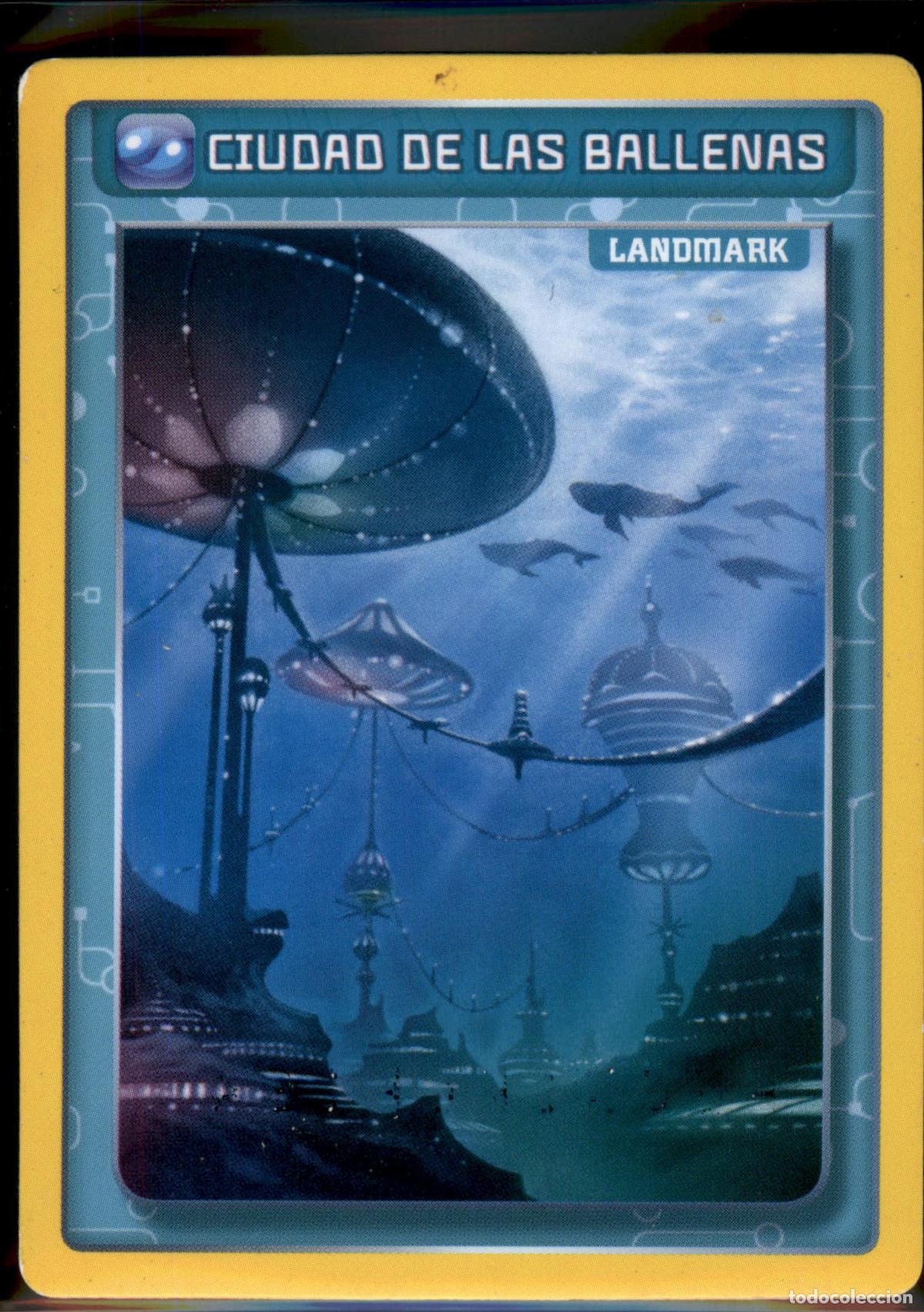 Trading Cards: Ciudad de las Ballenas Landmark N&ordm; 292 Invizimals Batalla de Cazadores 2016 Panini