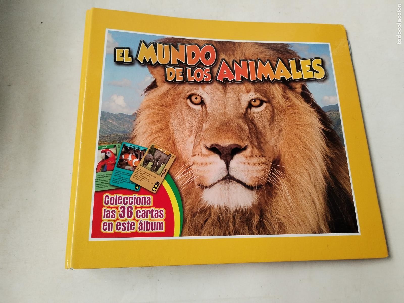 Trading Cards: album el mundo de los animales - c188