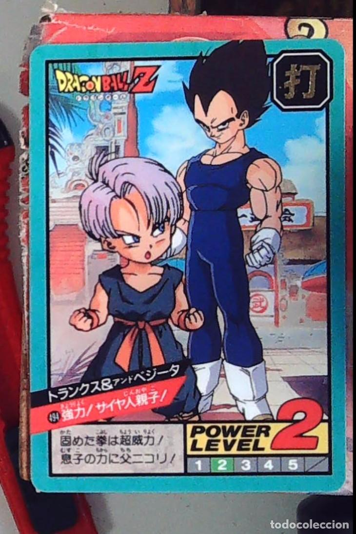 Cartes &agrave; &Eacute;changer: DRAGON BALL Z BOLA DE DRAGON BANDAI POWER LEVEL SERIE 12 N 494