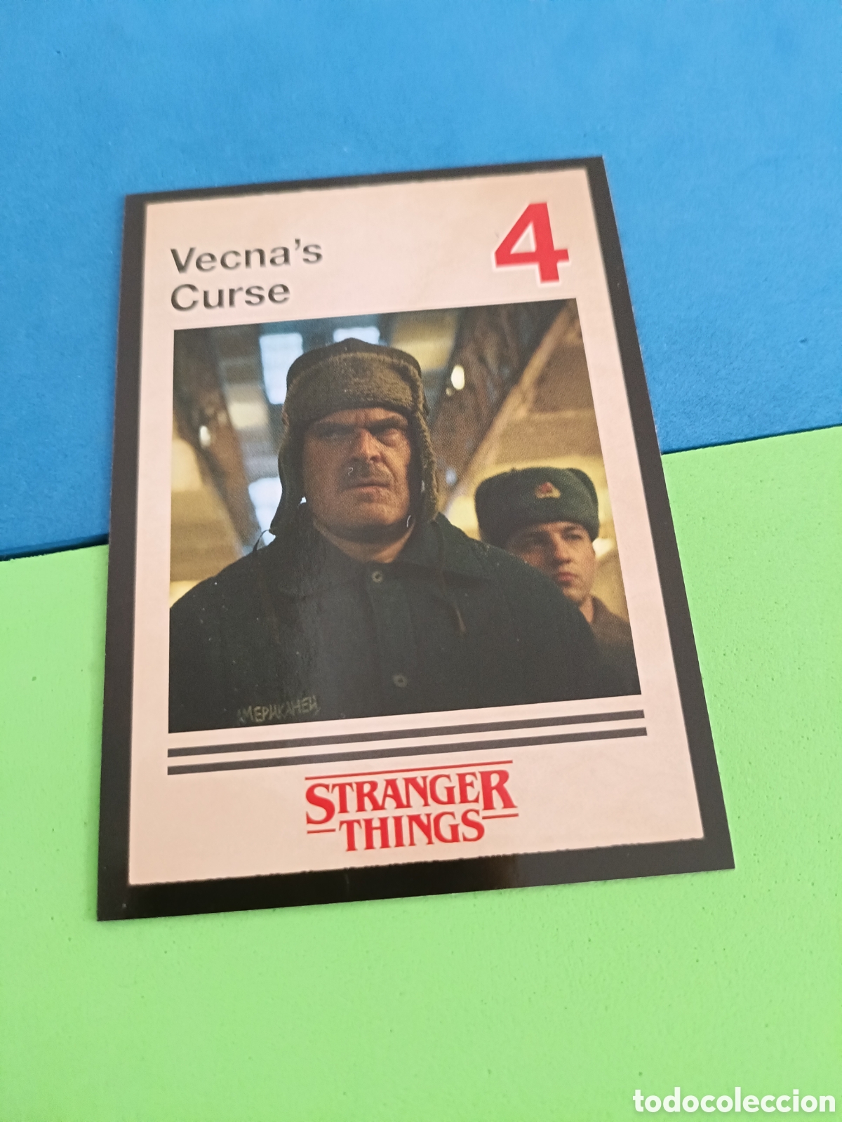 Trading Cards: 77 Panini Stranger Things: This is our story carta Esta es nuestra historia