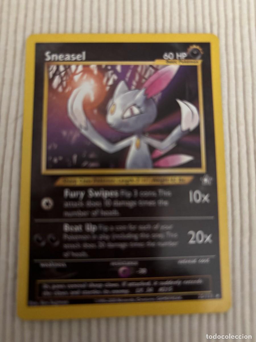 Trading cards: Card Pokemon SNEASEL 60HP - Foto 1
