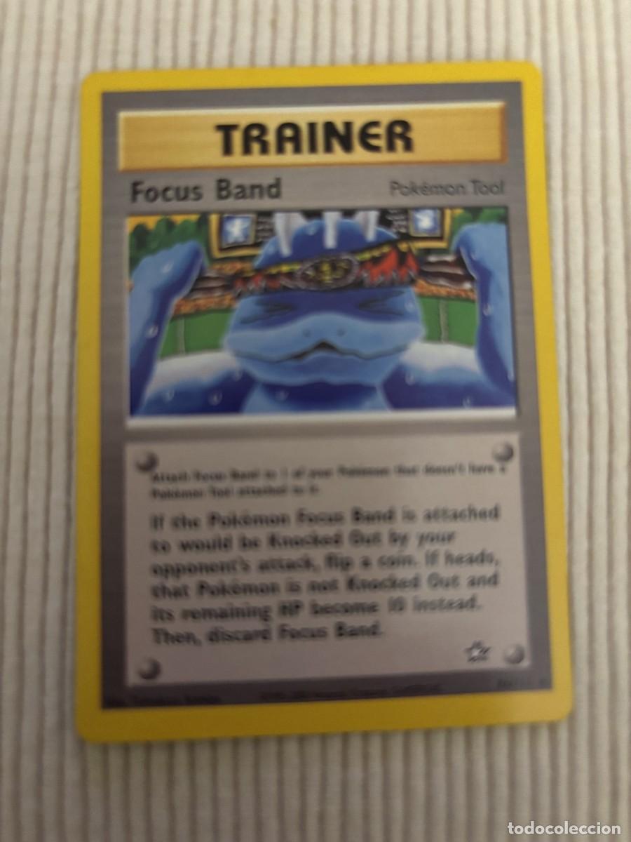 Trading cards: Card Pokemon TRAINER FOCUS BAND - Foto 1