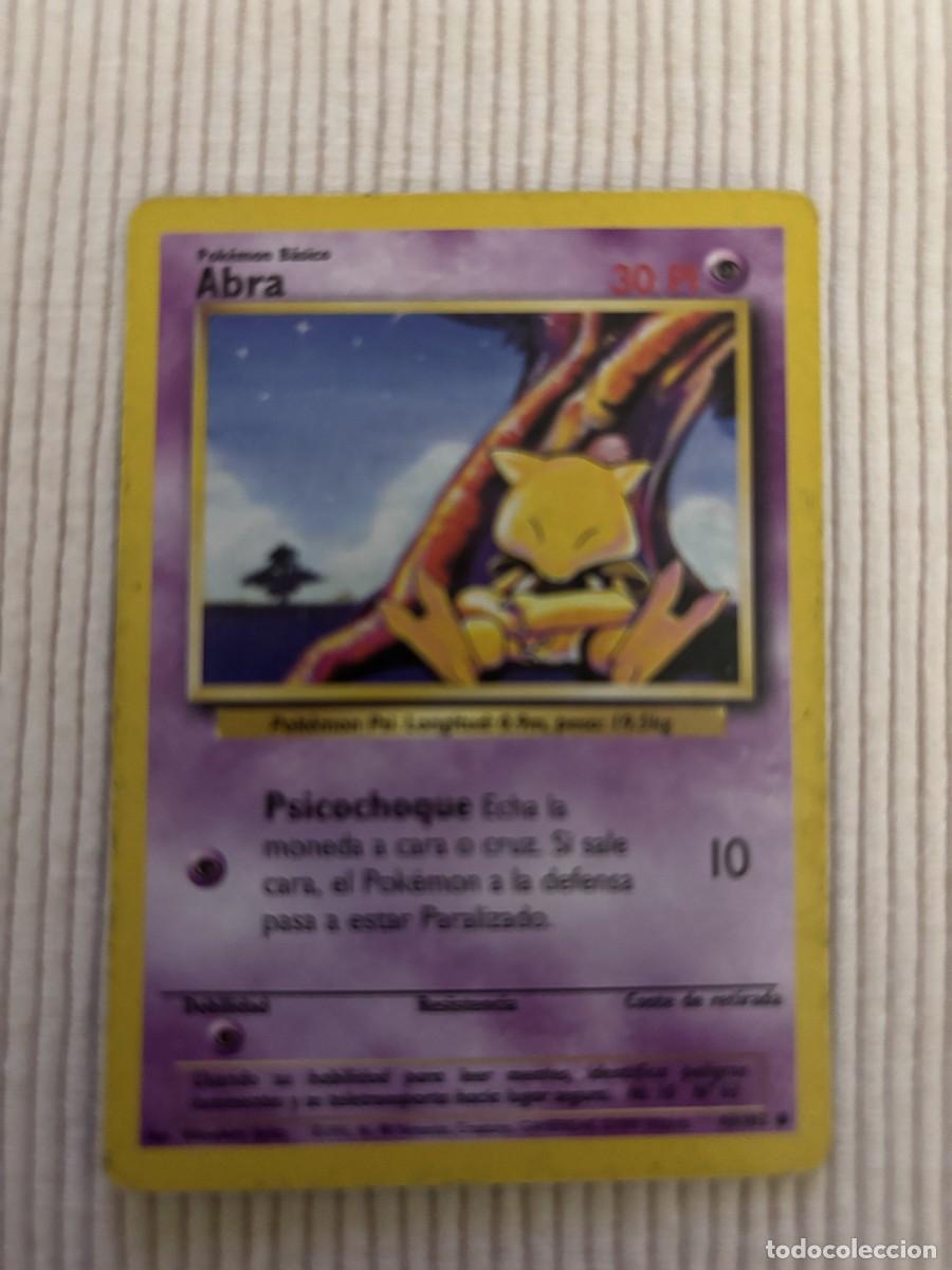 Trading cards: Card Pokemon ABRA 30PI - Foto 1