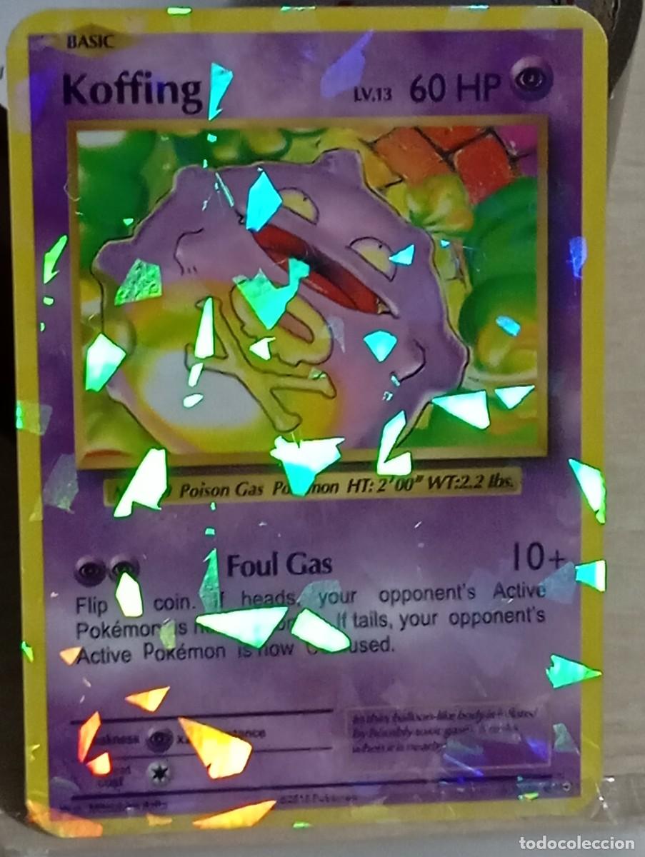 Trading cards: Carta Pok&eacute;mon Koffing Evolutions Proxy - Foto 1