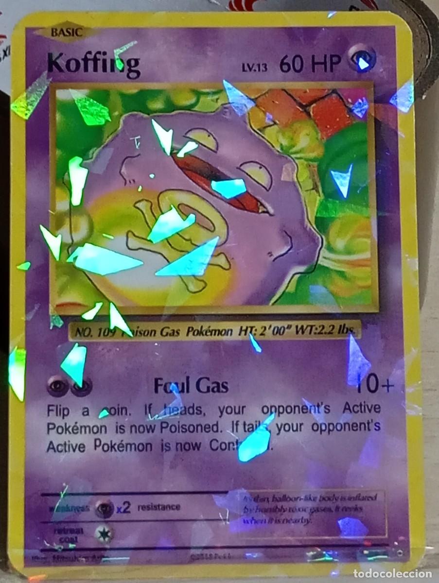 Trading cards: Carta Pok&eacute;mon Koffing Evolutions Proxy - Foto 2