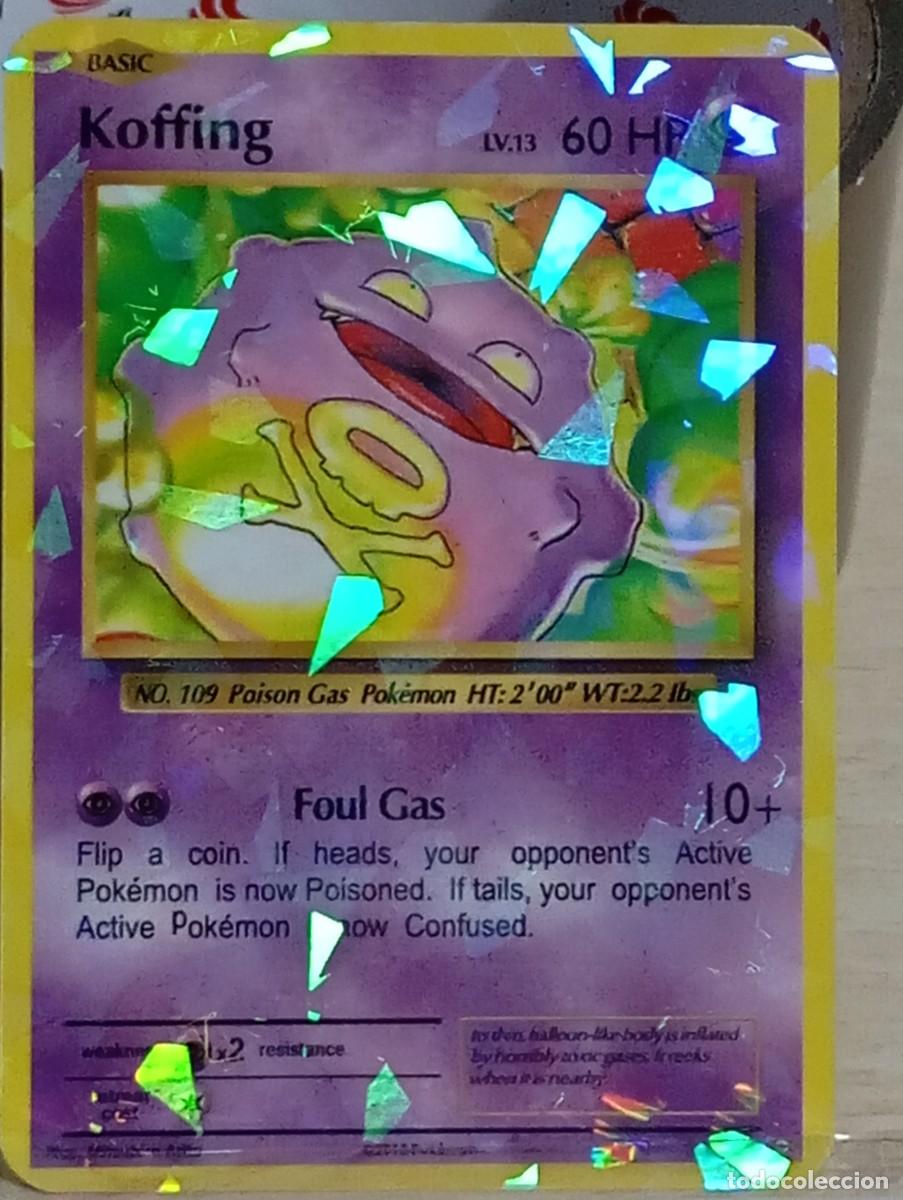 Trading cards: Carta Pok&eacute;mon Koffing Evolutions Proxy - Foto 5