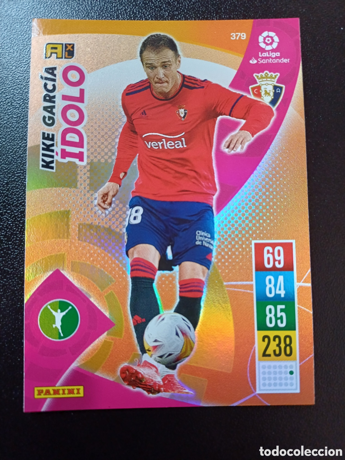 Figurine Collezionabili: #379 KIKE GARCIA CD OSASUNA &Iacute;DOLO PANINI ADRENALYN XL 2021-22
