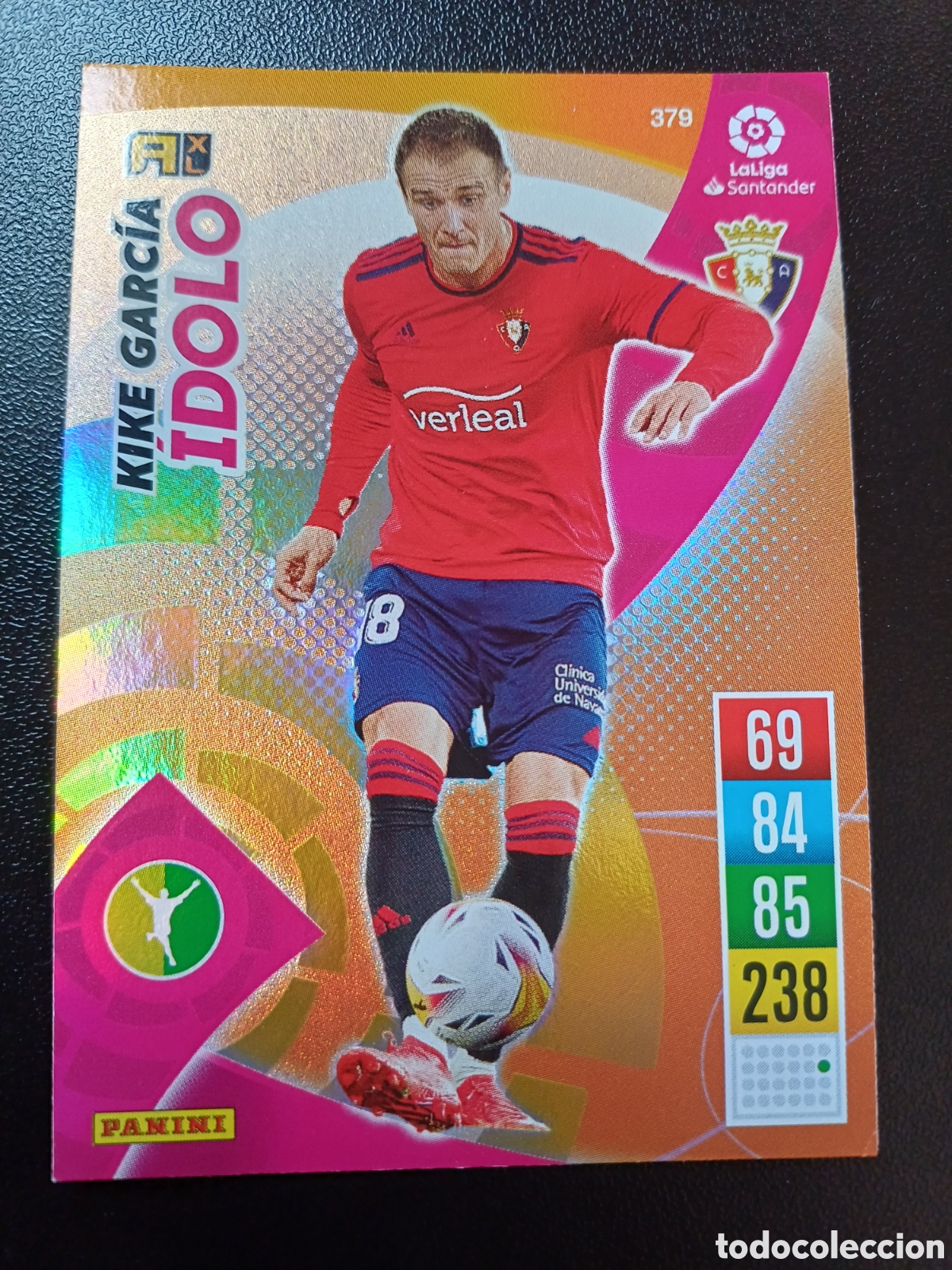 Figurine Collezionabili: #379 KIKE GARCIA CD OSASUNA &Iacute;DOLO PANINI ADRENALYN XL 2021-22