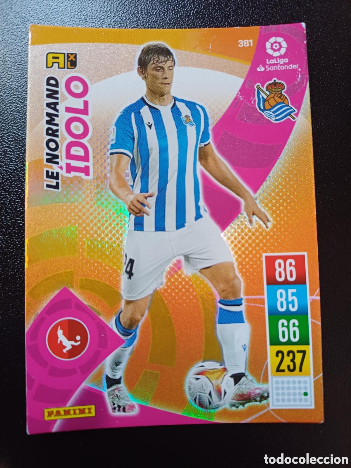 Trading Cards: #381 LE NORMAND REAL SOCIEDAD &Iacute;DOLO PANINI ADRENALYN XL 2021-22