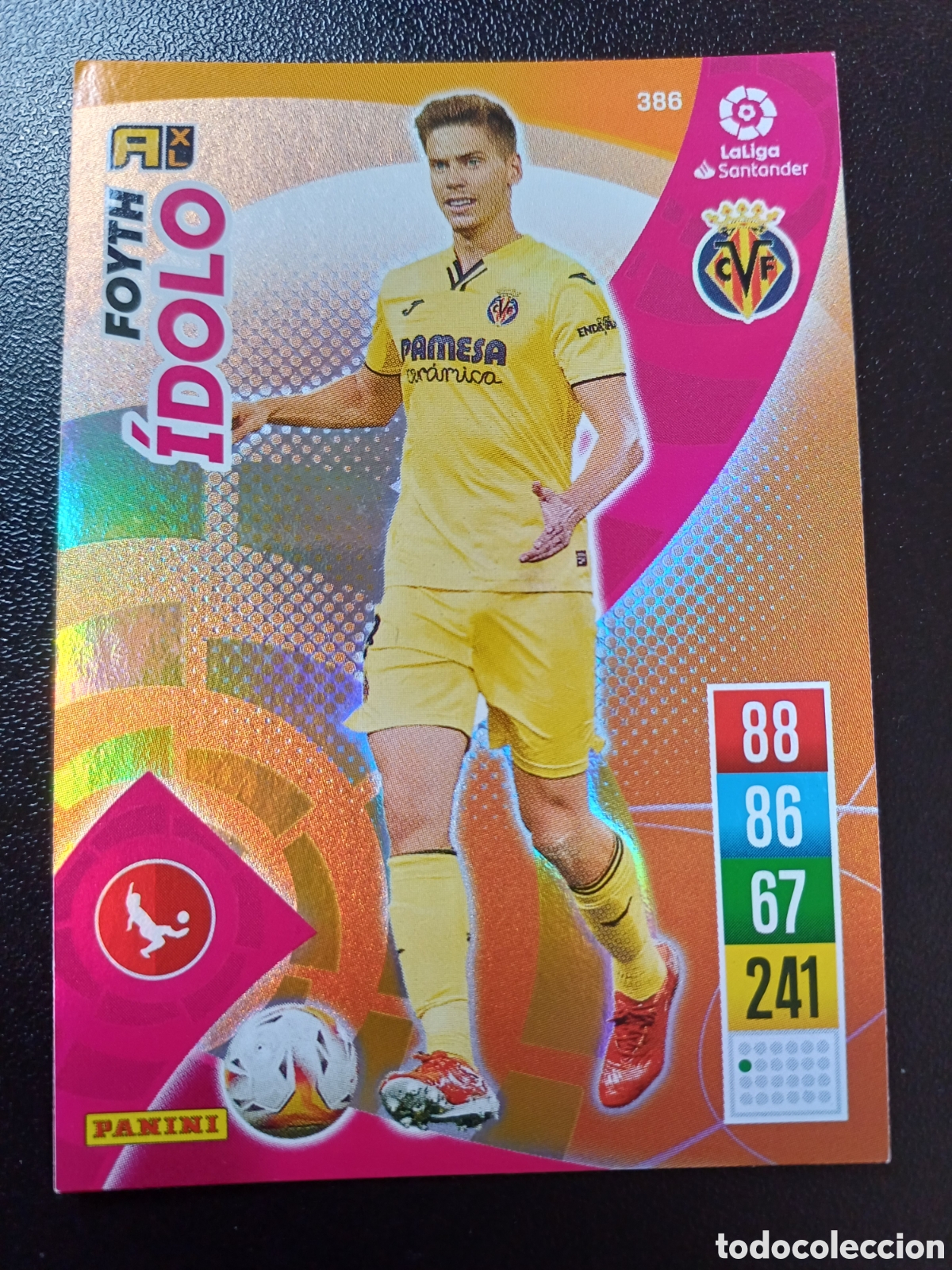 Figurine Collezionabili: #386 FOYTH VILLAREAL CF &Iacute;DOLO PANINI ADRENALYN XL 2021-22