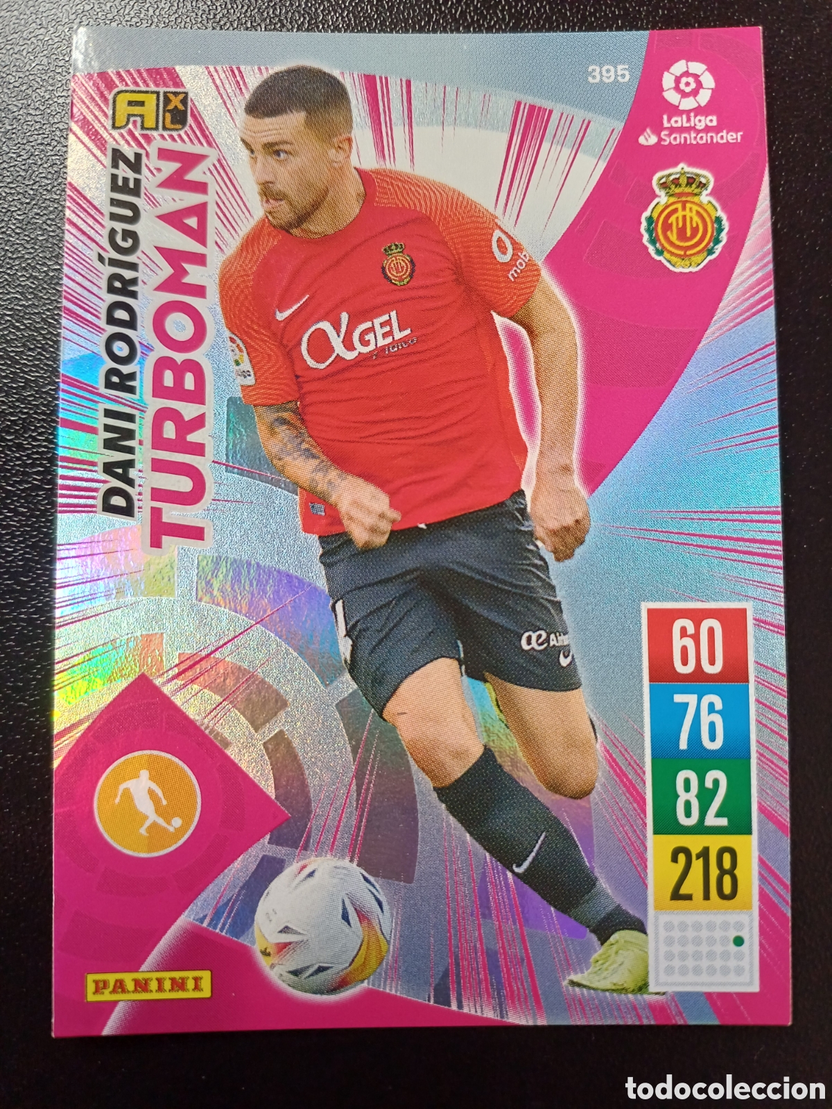 Trading Cards: #395 DANI RODRIGUEZ RCD MALLORCA TURBOMAN PANINI ADRENALYN XL 2021-22