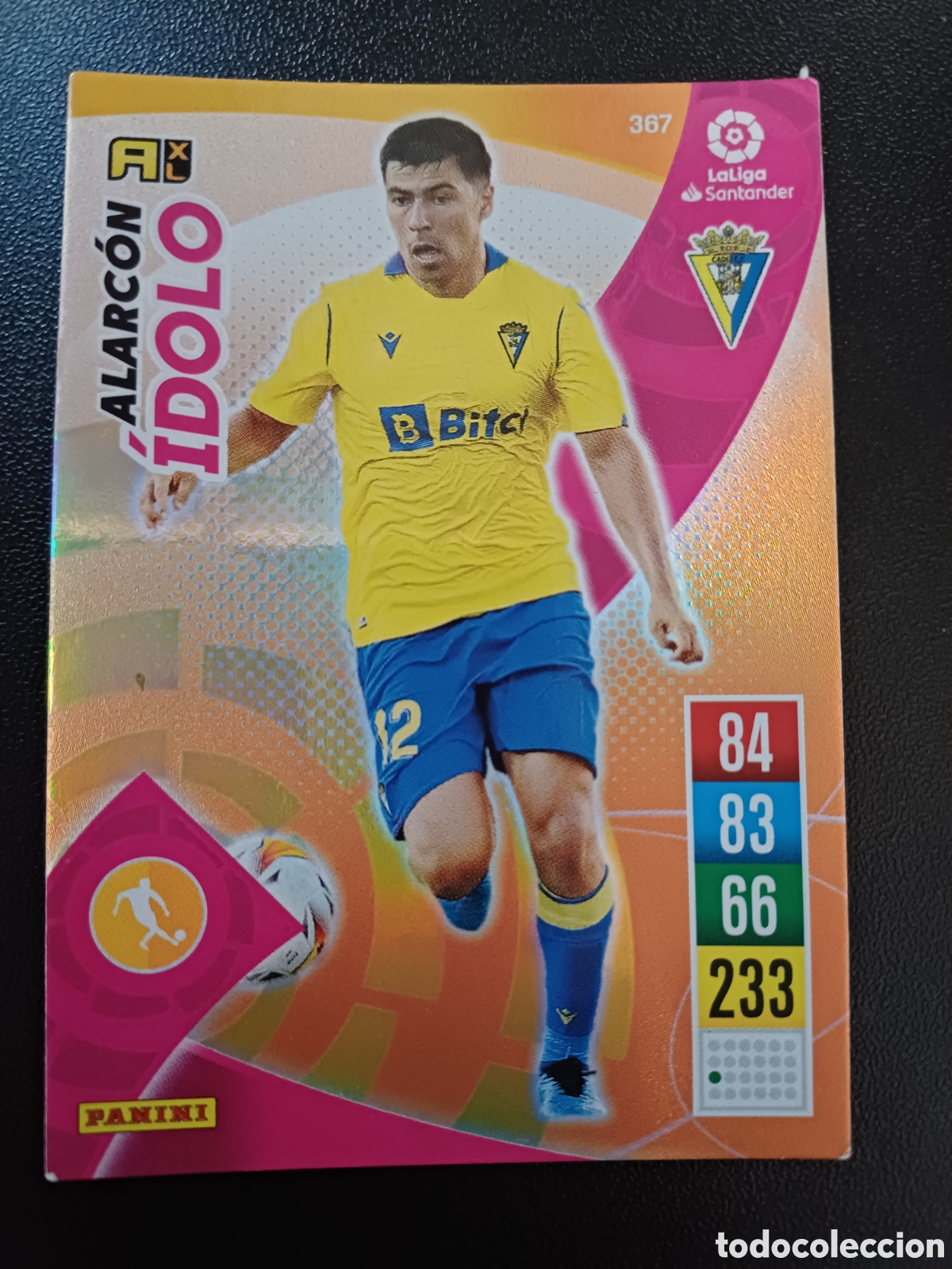 Trading Cards: #367 ALARCON CADIZ CF &Iacute;DOLO PANINI ADRENALYN XL 2021-22