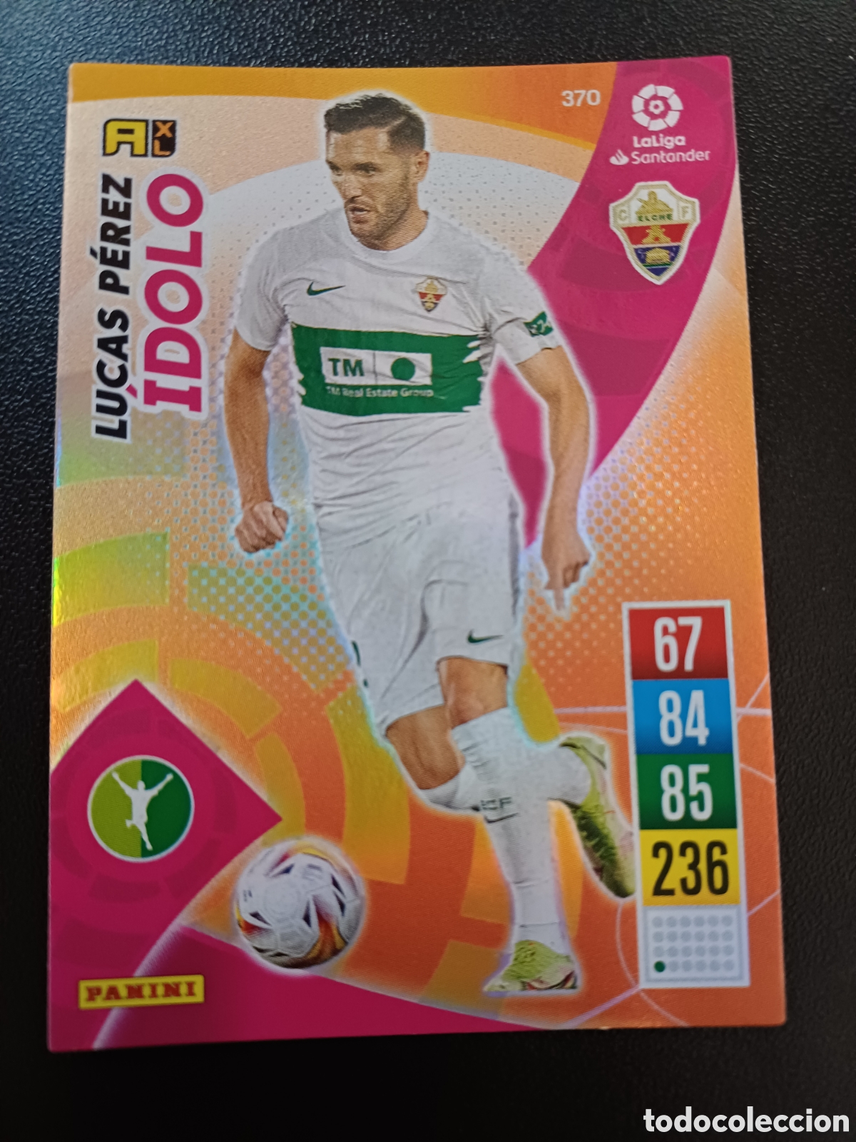 Trading Cards: #370 LUCAS PEREZ ELCHE CF &Iacute;DOLO PANINI ADRENALYN XL 2021-22