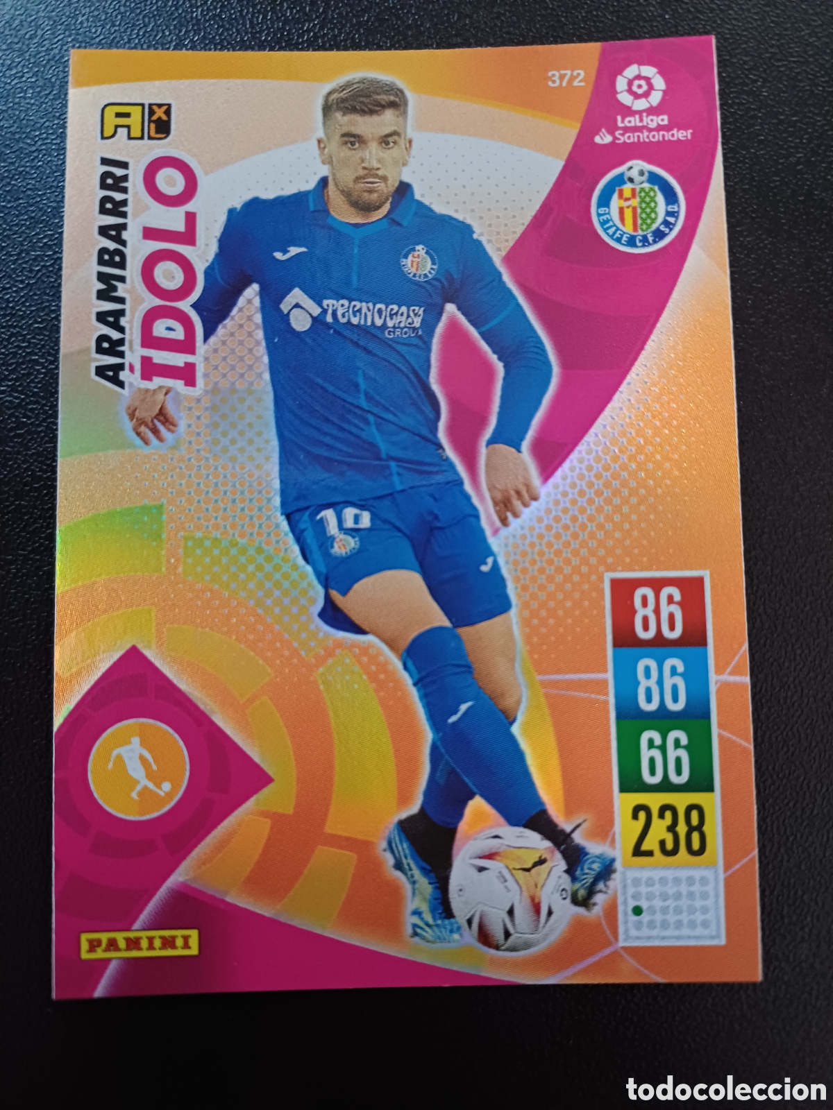 Trading Cards: #372 ARAMBARRI GETAFE CF &Iacute;DOLO PANINI ADRENALYN XL 2021-22