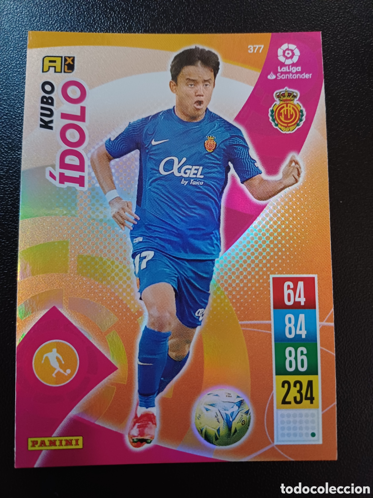 Trading Cards: #377 KUBO RCD MALLORCA &Iacute;DOLO PANINI ADRENALYN XL 2021-22