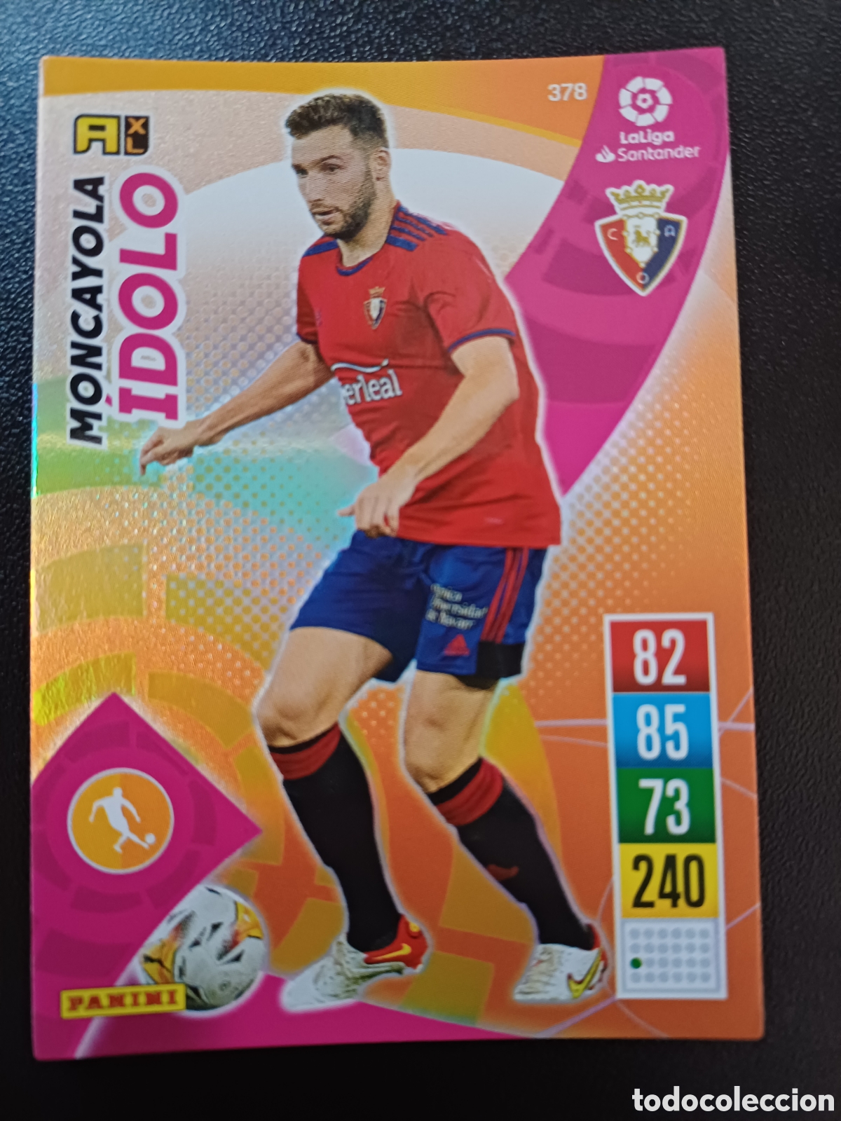Trading Cards: #378 MONCAYOLA CD OSASUNA &Iacute;DOLO PANINI ADRENALYN XL 2021-22