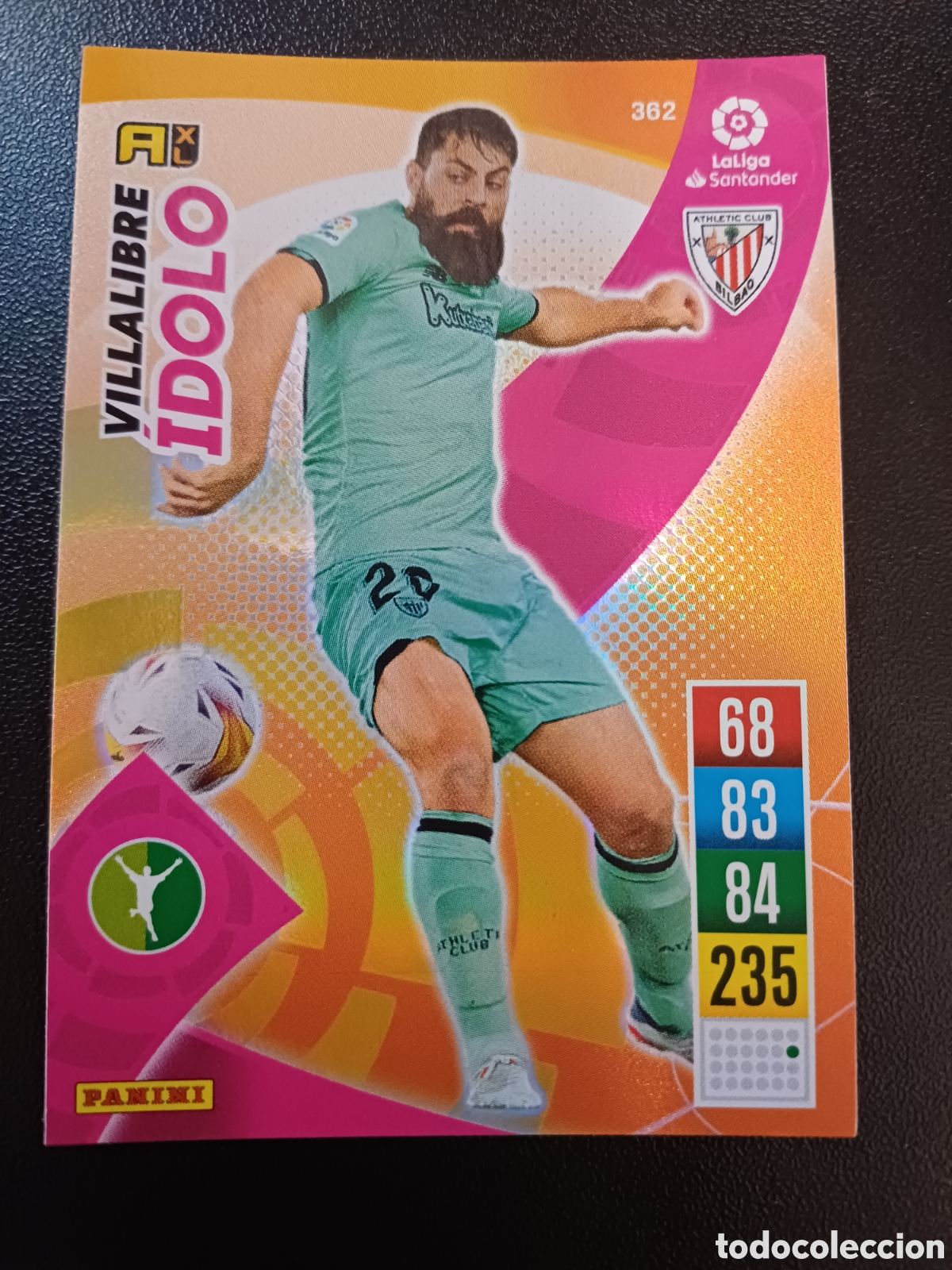 Trading Cards: #362 VILLALIBRE ATHLETIC CLUB &Iacute;DOLO PANINI ADRENALYN XL 2021-22