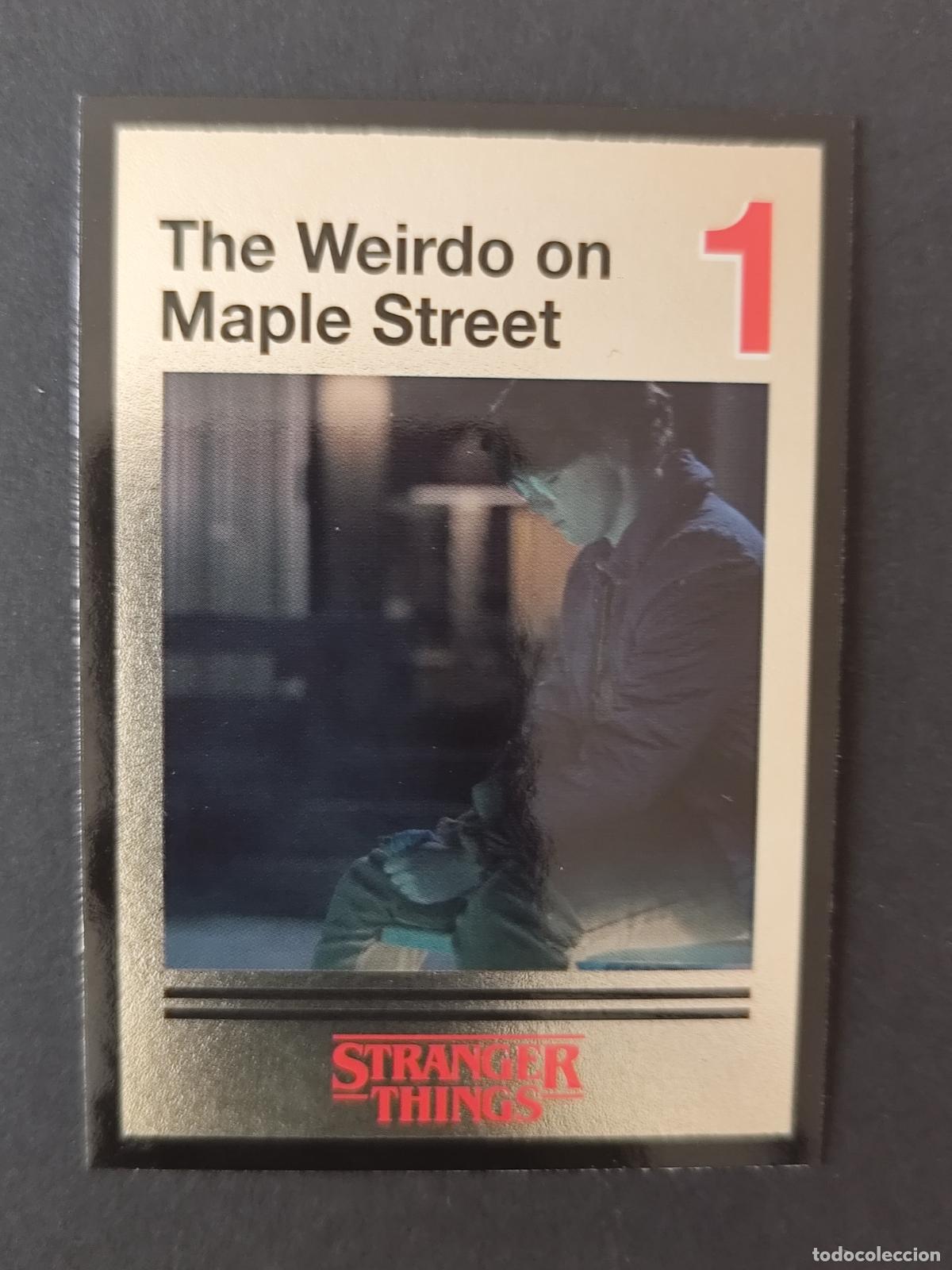 Trading Cards: CARD 5 MEJORES MOMENTOS STRANGER THINGS THIS IS OUR STORY 2026 PANINI